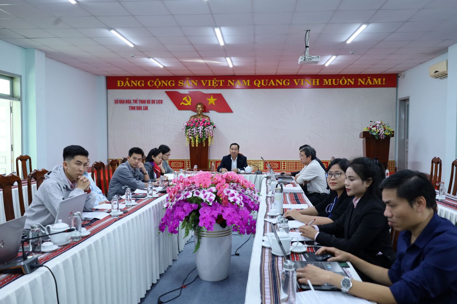 Hội nghị tập huấn báo chí tuyên truyền về cuộc bầu cử đại biểu Quốc hội khóa XVI và đại biểu HĐND các cấp nhiệm kỳ 2026-2031