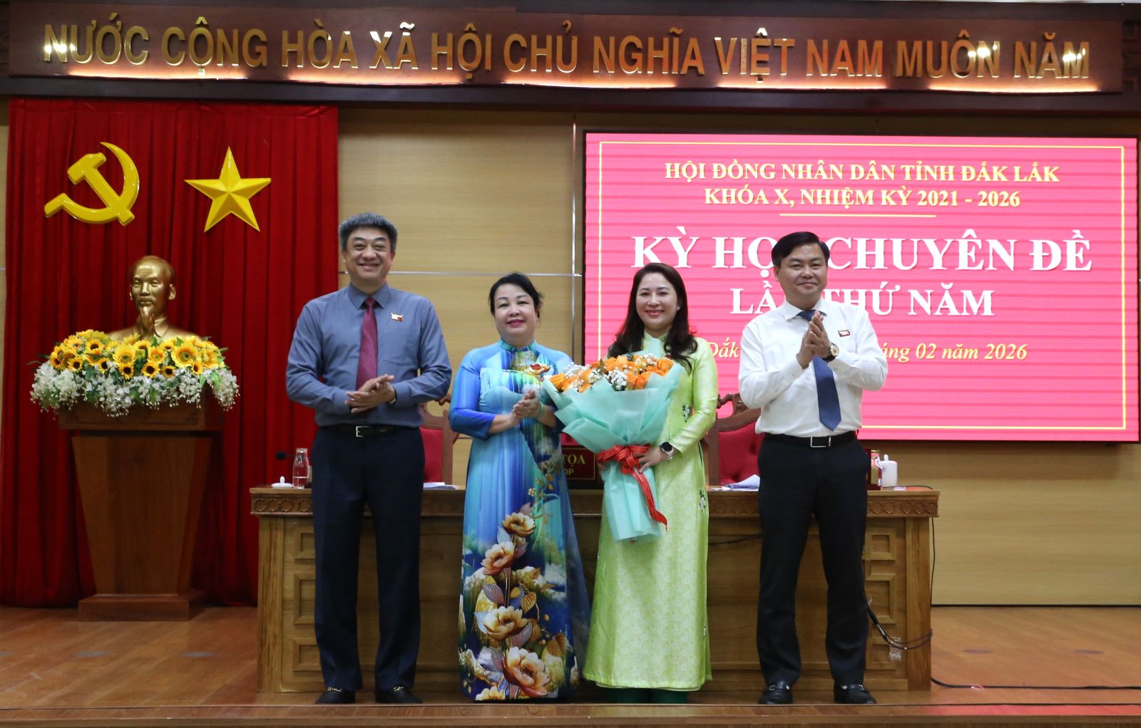 Đồng chí Phúc Bình Niê Kdăm giữ chức Phó Chủ tịch HĐND tỉnh Đắk Lắk khóa X, nhiệm kỳ 2021-2026