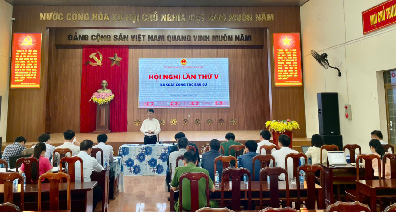 Phường Ea Kao rà soát chặt chẽ, chuẩn bị chu đáo cho ngày bầu cử
