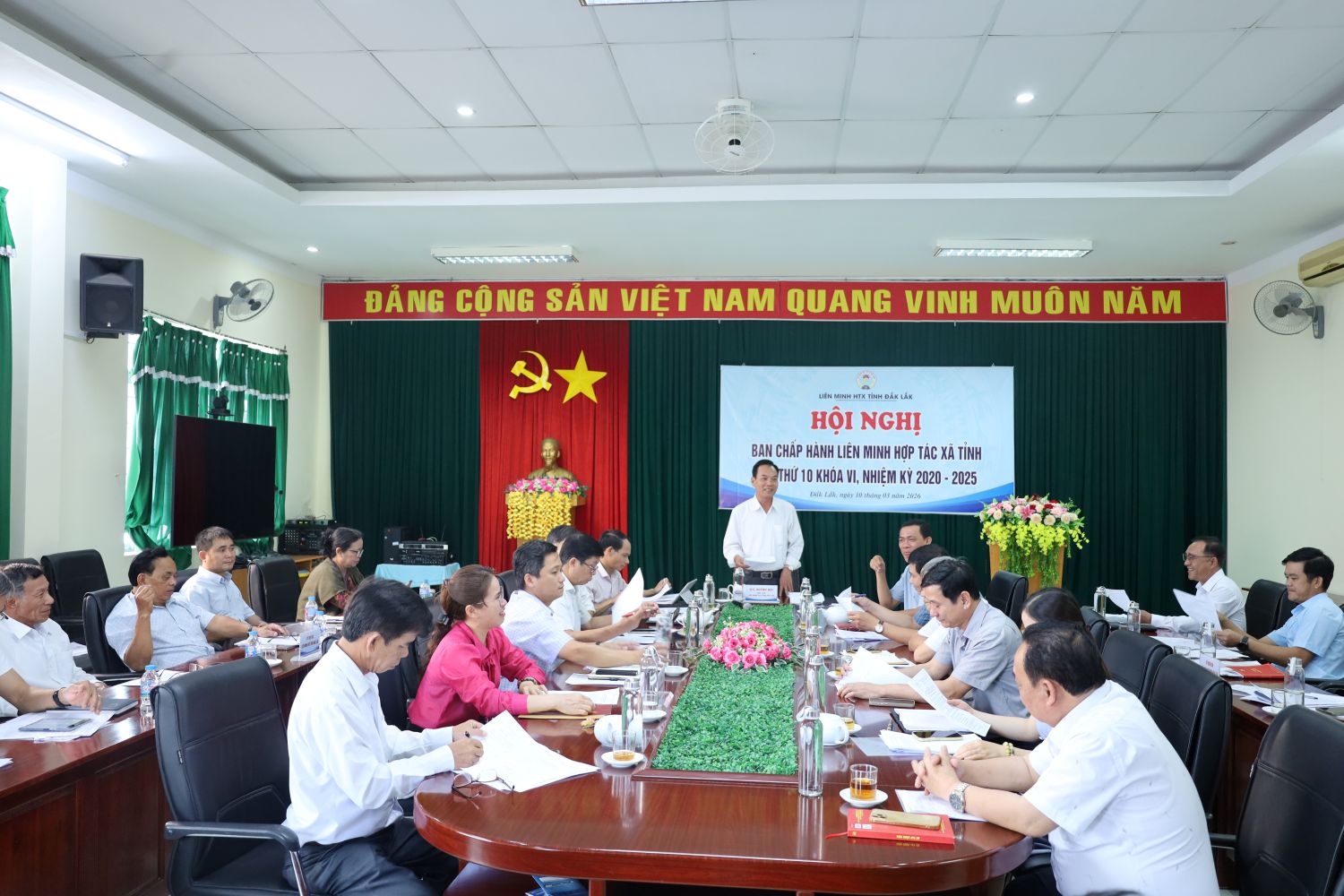 Chuẩn bị các điều kiện tổ chức Đại hội đại biểu Liên minh Hợp tác xã tỉnh Đắk Lắk khóa I, nhiệm kỳ 2025 - 2030