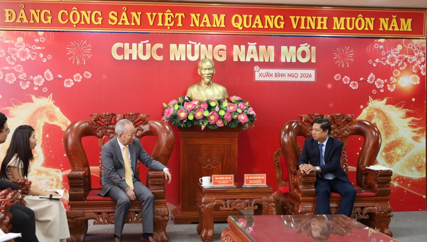 Bí thư Tỉnh ủy Lương Nguyễn Minh Triết làm việc với Tập đoàn Xây dựng Thái Bình Dương