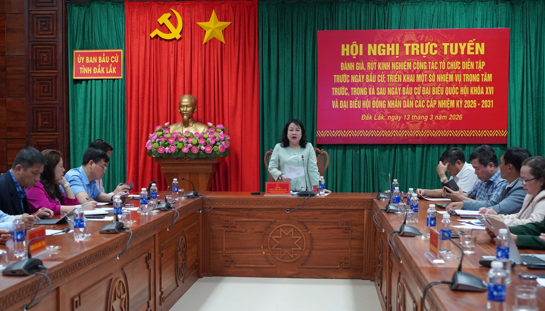 Bảo đảm cuộc bầu cử đại biểu Quốc hội khóa XVI và đại biểu HĐND các cấp nhiệm kỳ 2026-2031 diễn ra thành công, đúng quy định
