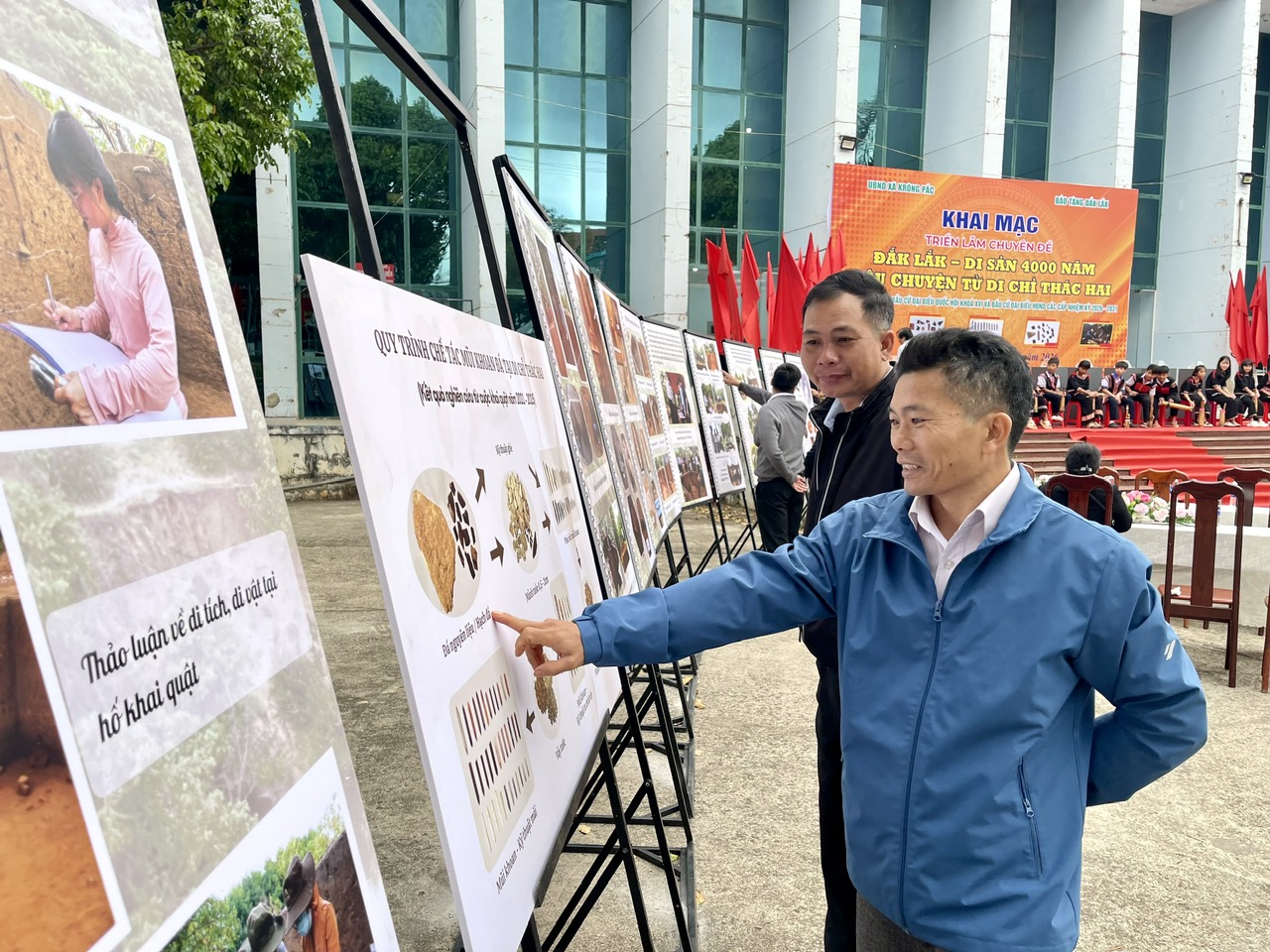Khai mạc Triển lãm chuyên đề “Đắk Lắk - Di sản 4.000 năm - Câu chuyện từ Di chỉ Thác Hai”