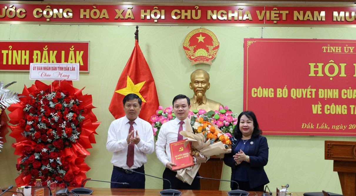 Tỉnh ủy chỉ định đồng chí Đỗ Hữu Huy giữ chức Bí thư Đảng ủy UBND tỉnh Đắk Lắk nhiệm kỳ 2025–2030.