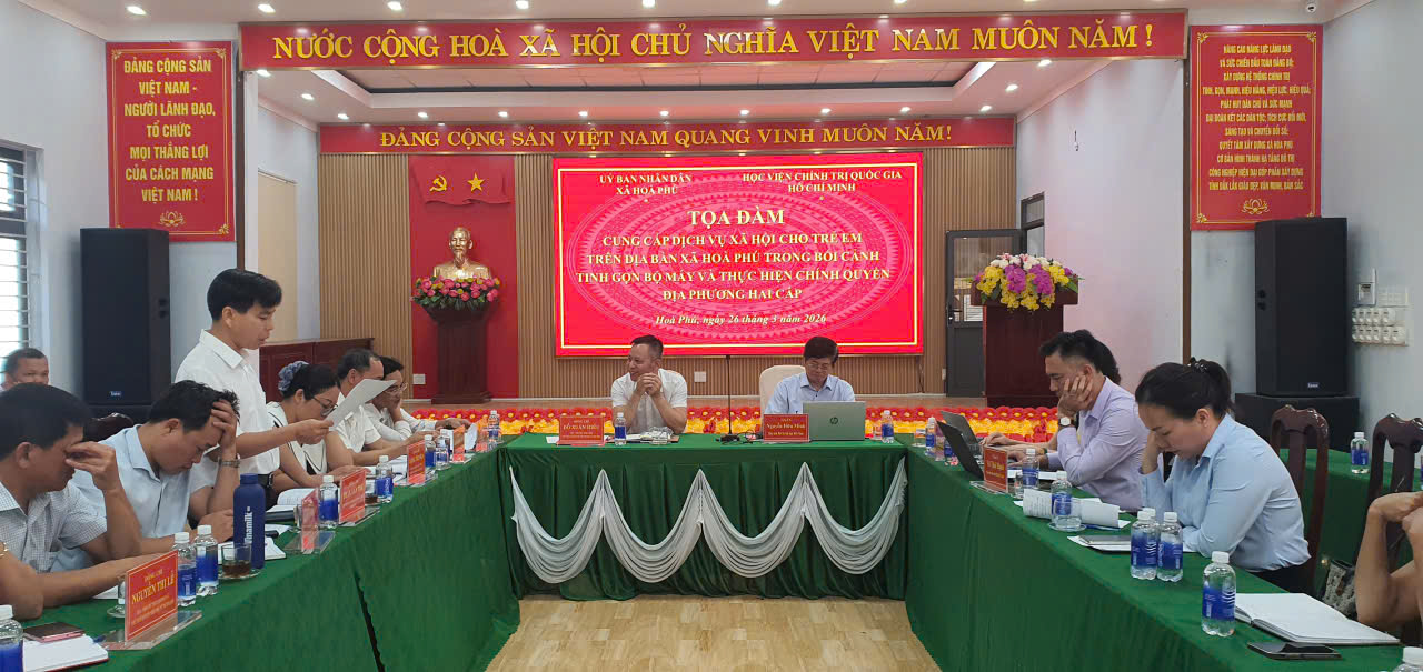 Tọa đàm đổi mới phương thức quản lý và nâng cao năng lực cung cấp dịch vụ xã hội cho trẻ em trong bối cảnh chuyển đổi số