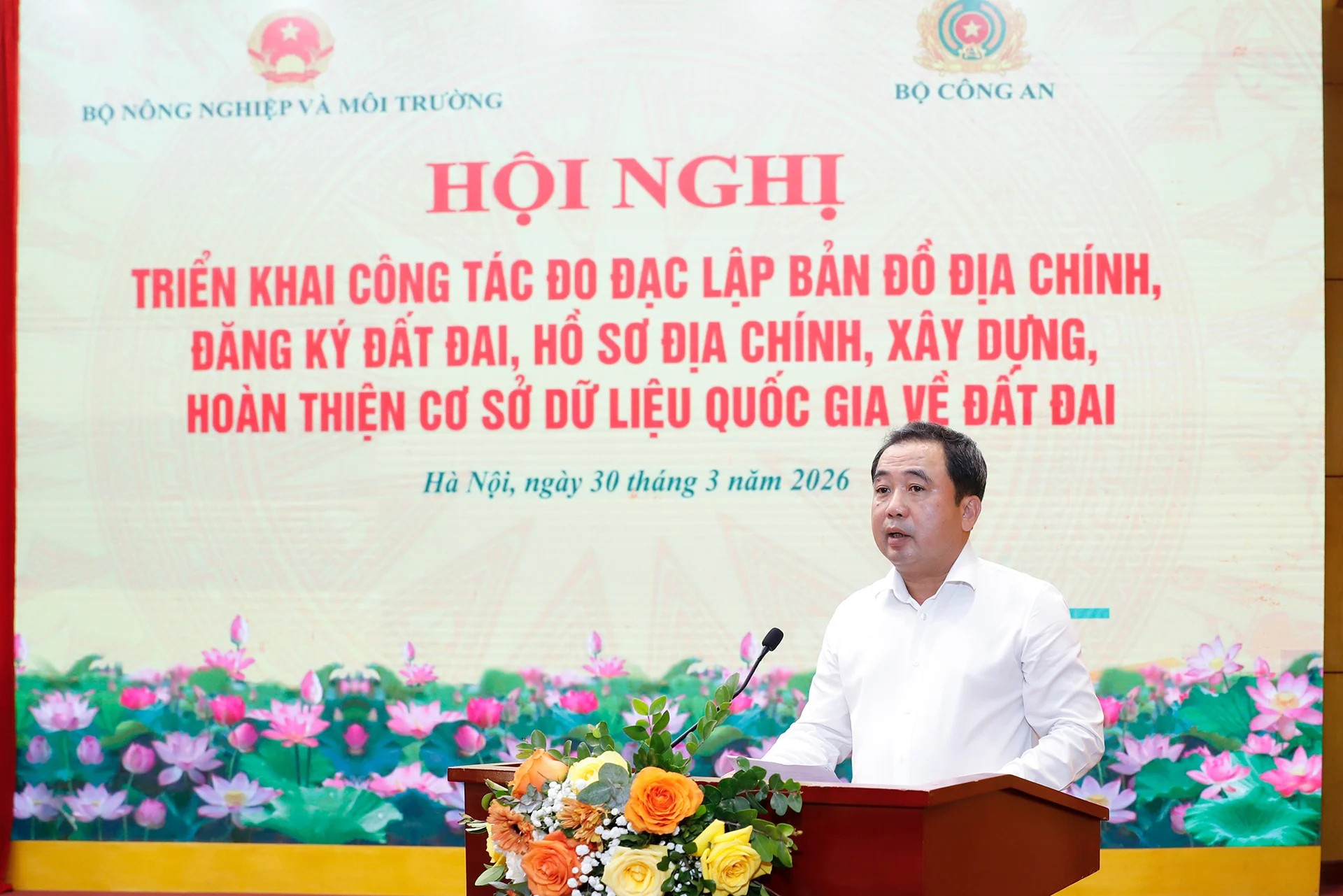 Triển khai đồng bộ đo đạc, lập hồ sơ địa chính, hoàn thiện cơ sở dữ liệu đất đai