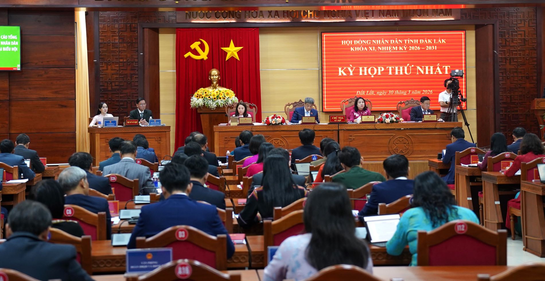 Kỳ họp thứ Nhất, HĐND tỉnh khóa XI, nhiệm kỳ 2026 – 2031 thành công tốt đẹp