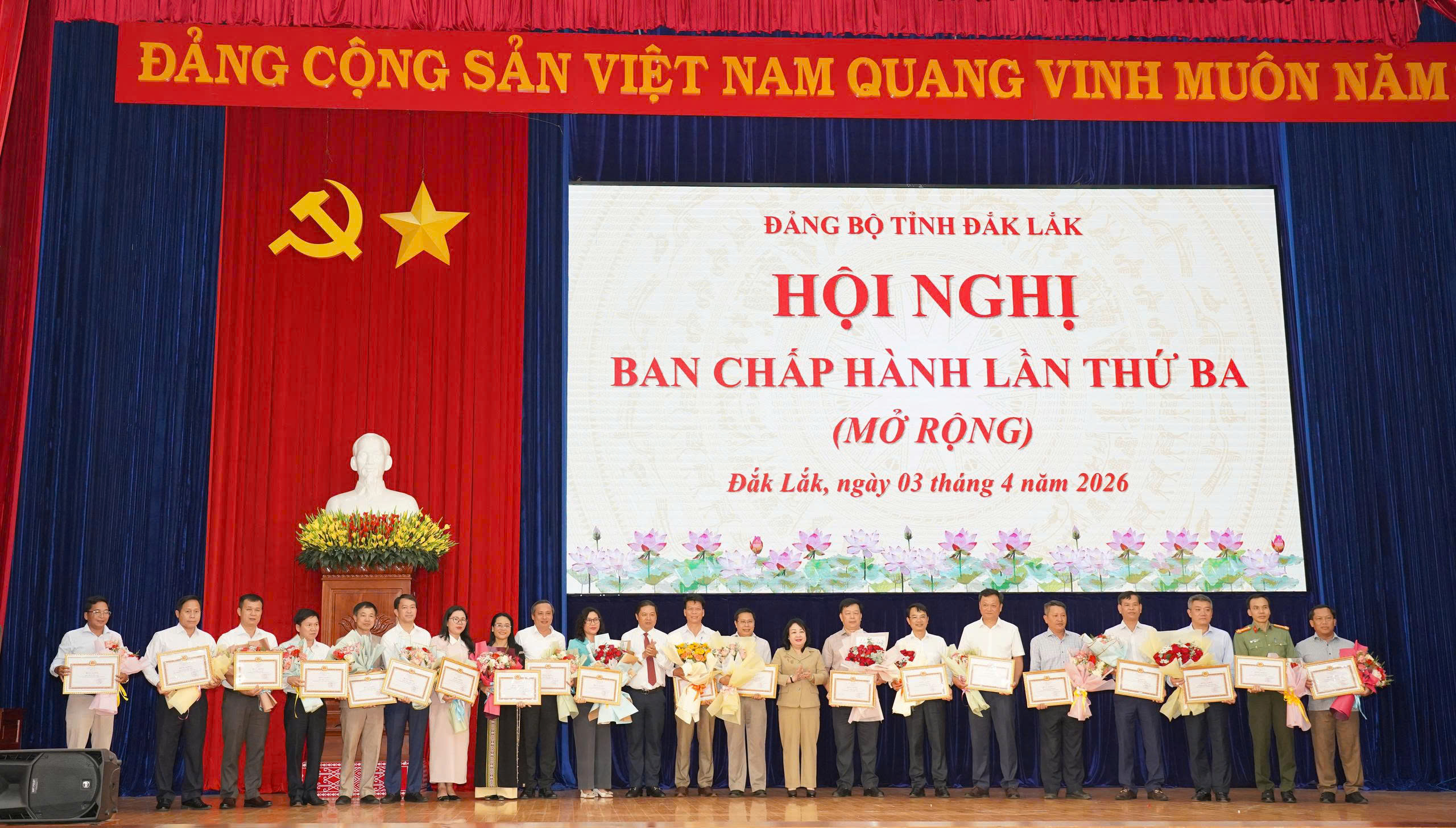 Hội nghị Ban Chấp hành Đảng bộ tỉnh lần thứ Ba: Tập trung 5 nhiệm vụ trọng tâm trong quý II/2026