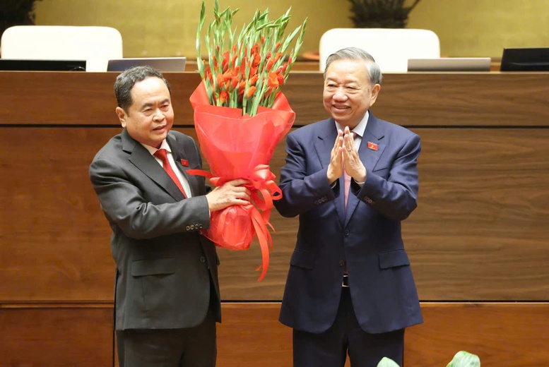 Đồng chí Trần Thanh Mẫn tái đắc cử chức Chủ tịch Quốc hội khóa XVI