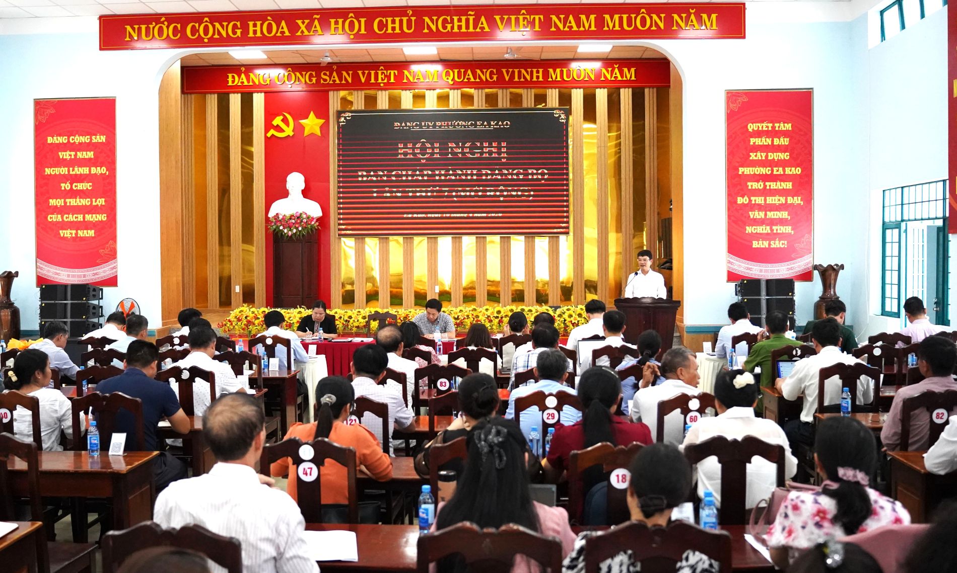 Hội nghị Ban Chấp hành Đảng bộ phường Ea Kao lần thứ 7 (mở rộng)