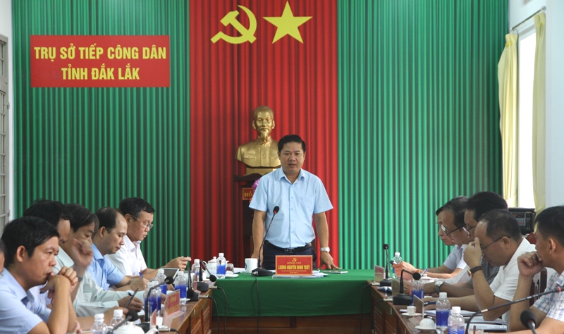 Bí thư Tỉnh ủy Đắk Lắk Lương Nguyễn Minh Triết tiếp công dân định kỳ tháng 4/2026