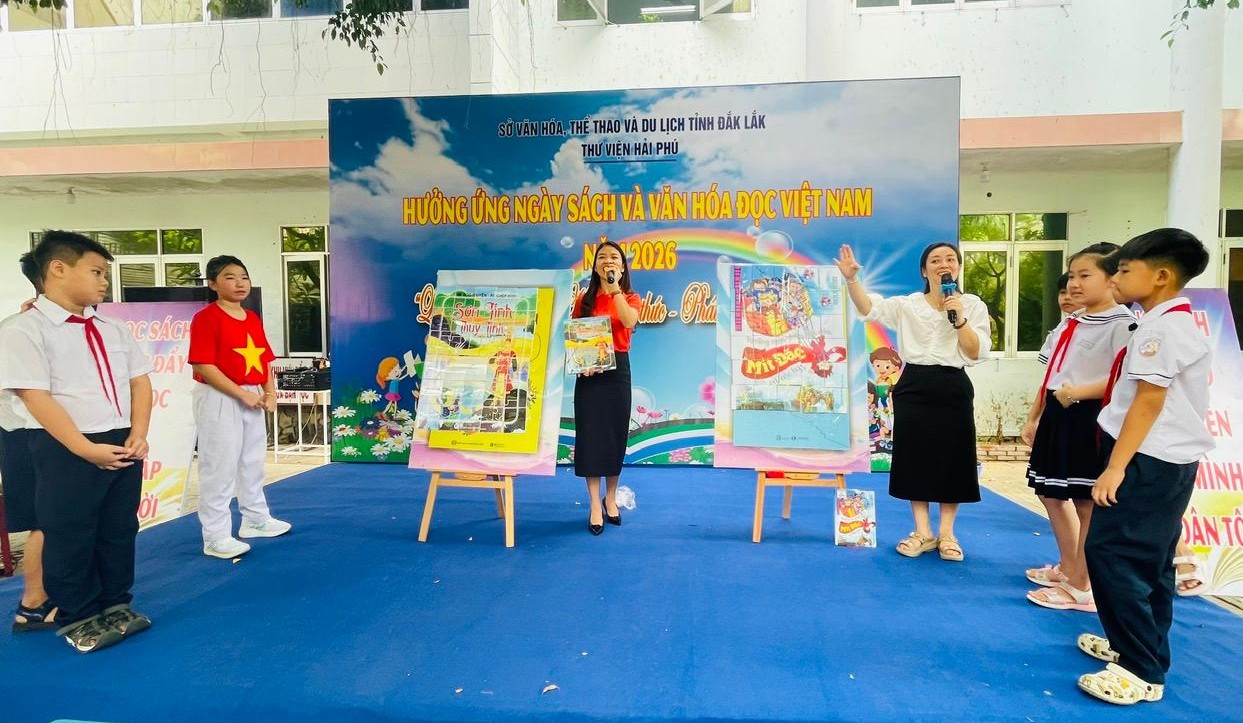 Hoạt động hưởng ứng Ngày Sách và Văn hóa đọc Việt Nam 2026