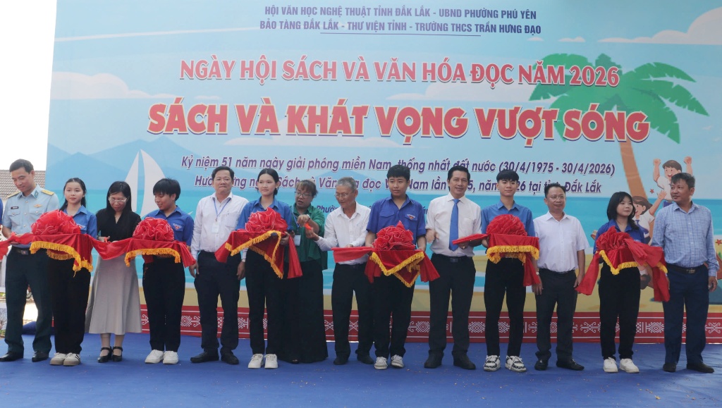 Lan tỏa văn hóa đọc từ Ngày sách tại phường Phú Yên