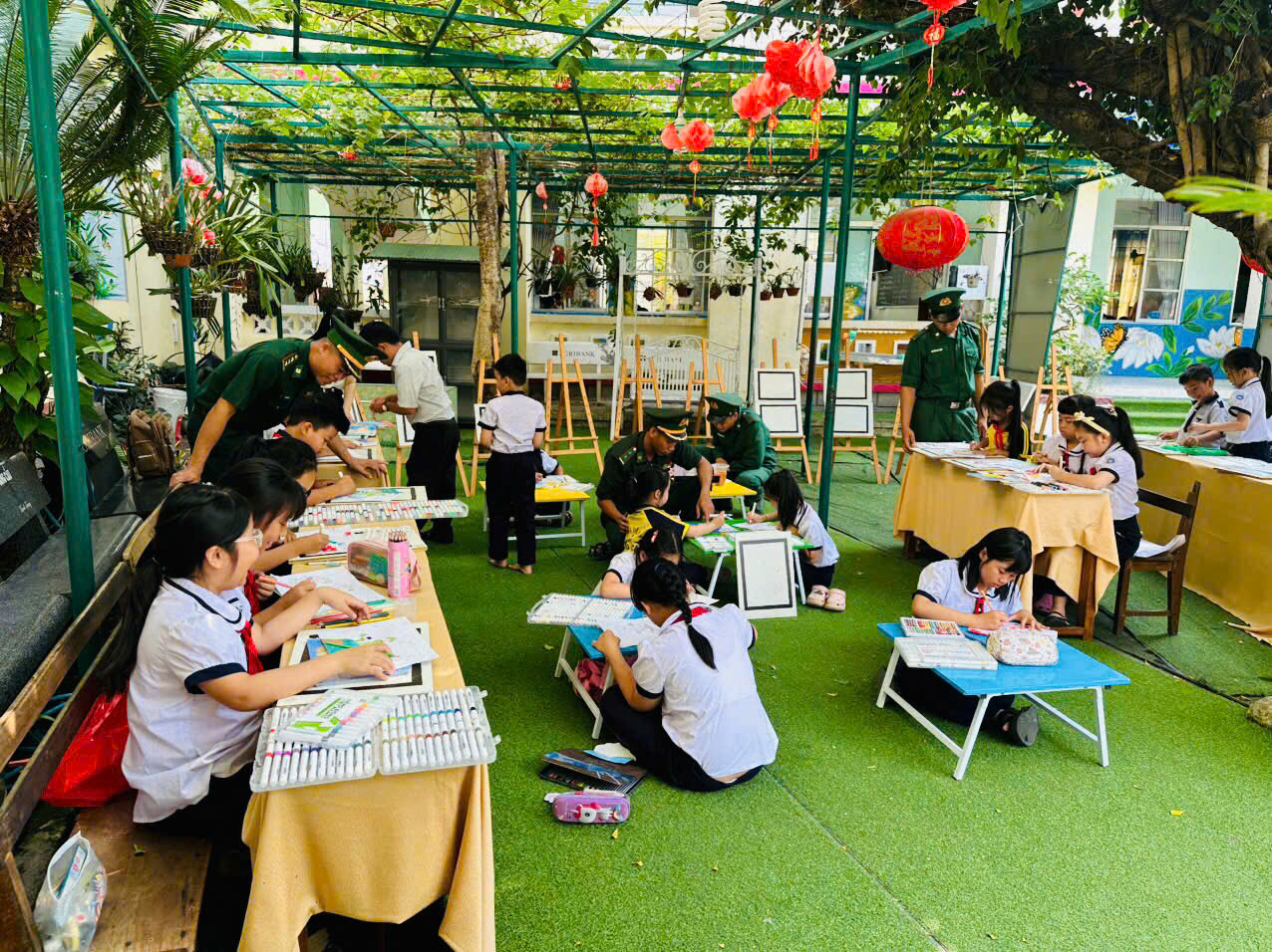 Sôi nổi các hoạt động an sinh xã hội, giáo dục truyền thống và lan tỏa văn hóa đọc ở khu vực biên giới