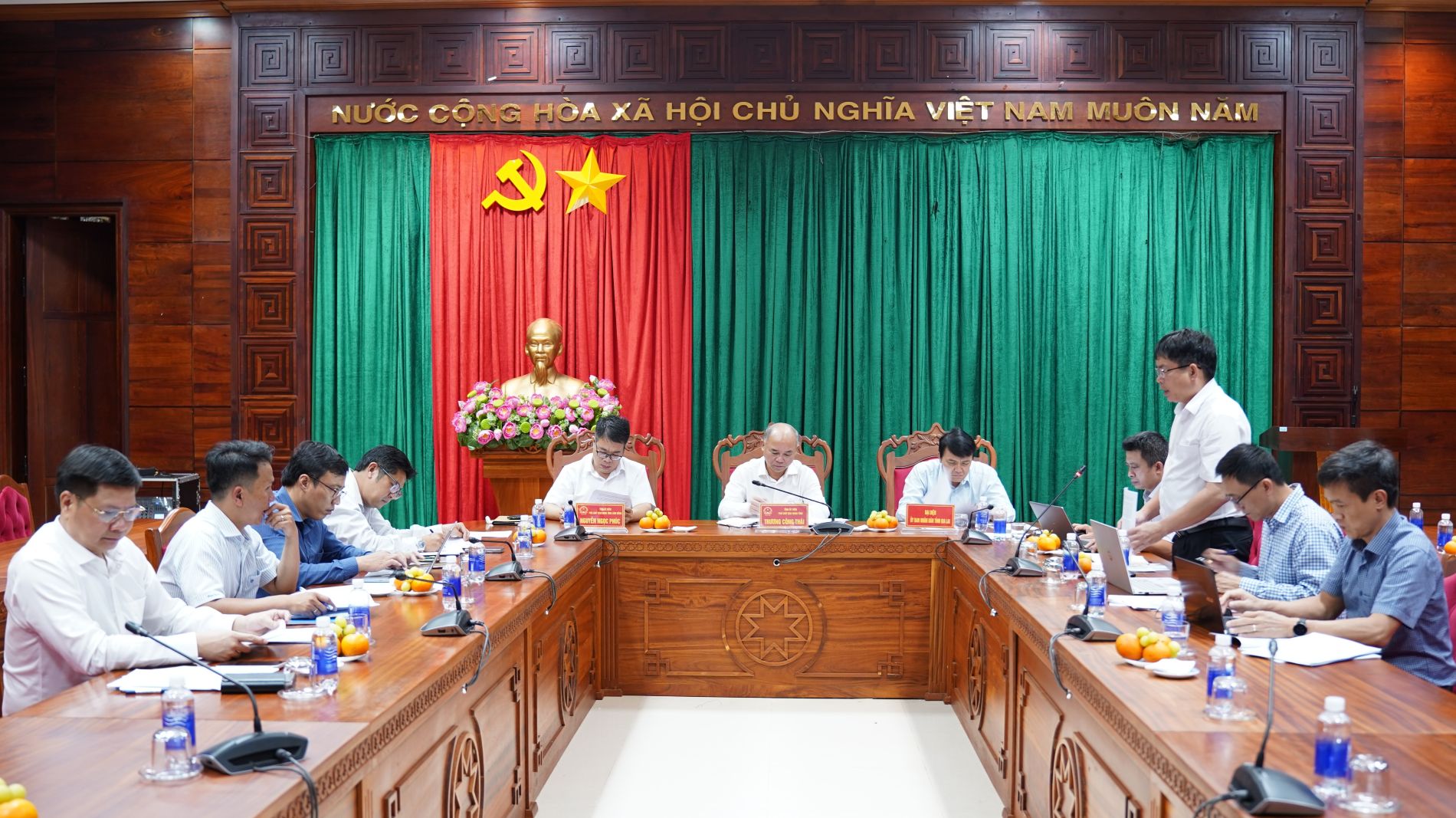 UBND tỉnh Đắk Lắk làm việc với đoàn công tác của UBND các tỉnh Lâm Đồng và Gia Lai