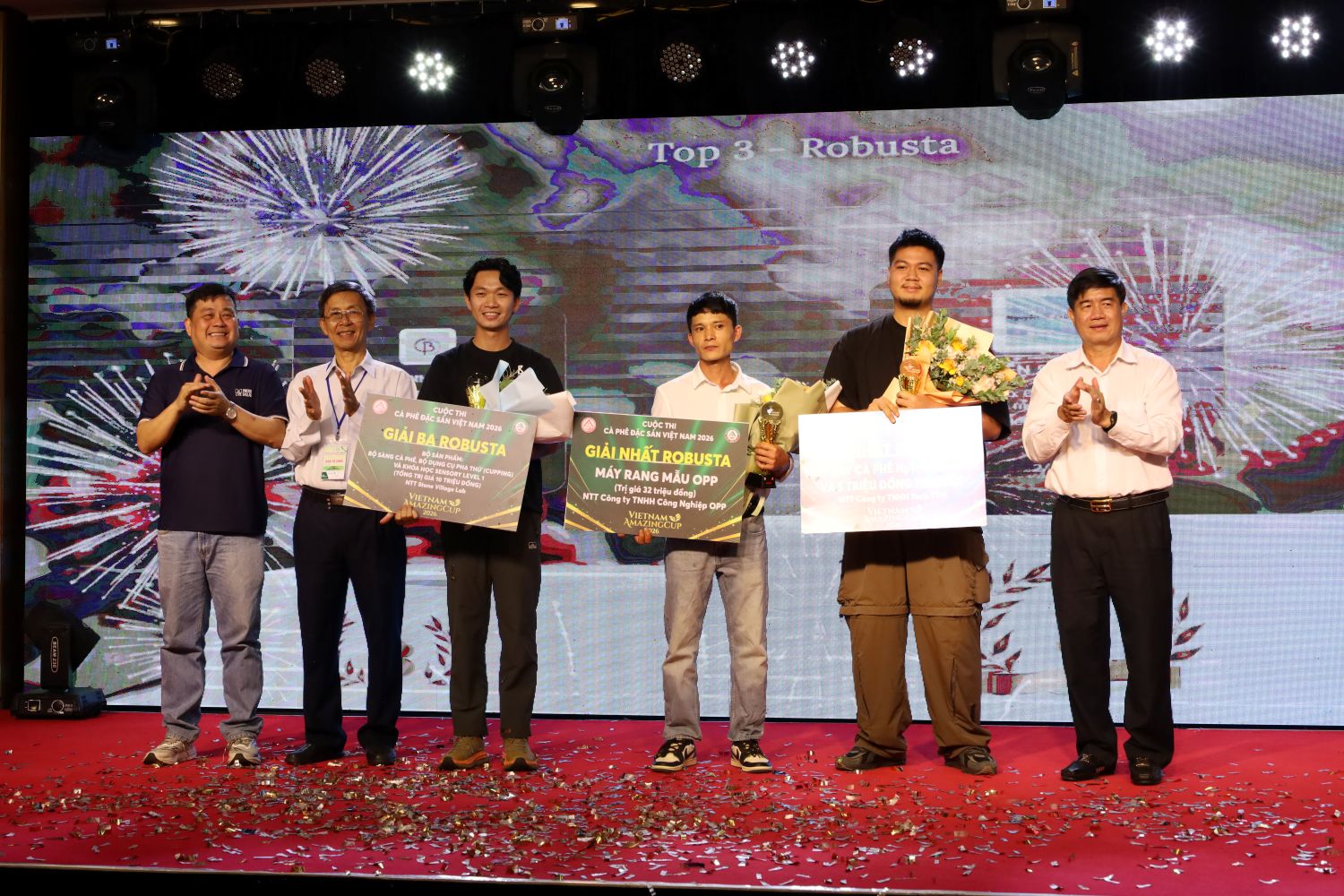 Trao giải Cuộc thi Cà phê đặc sản Việt Nam 2026