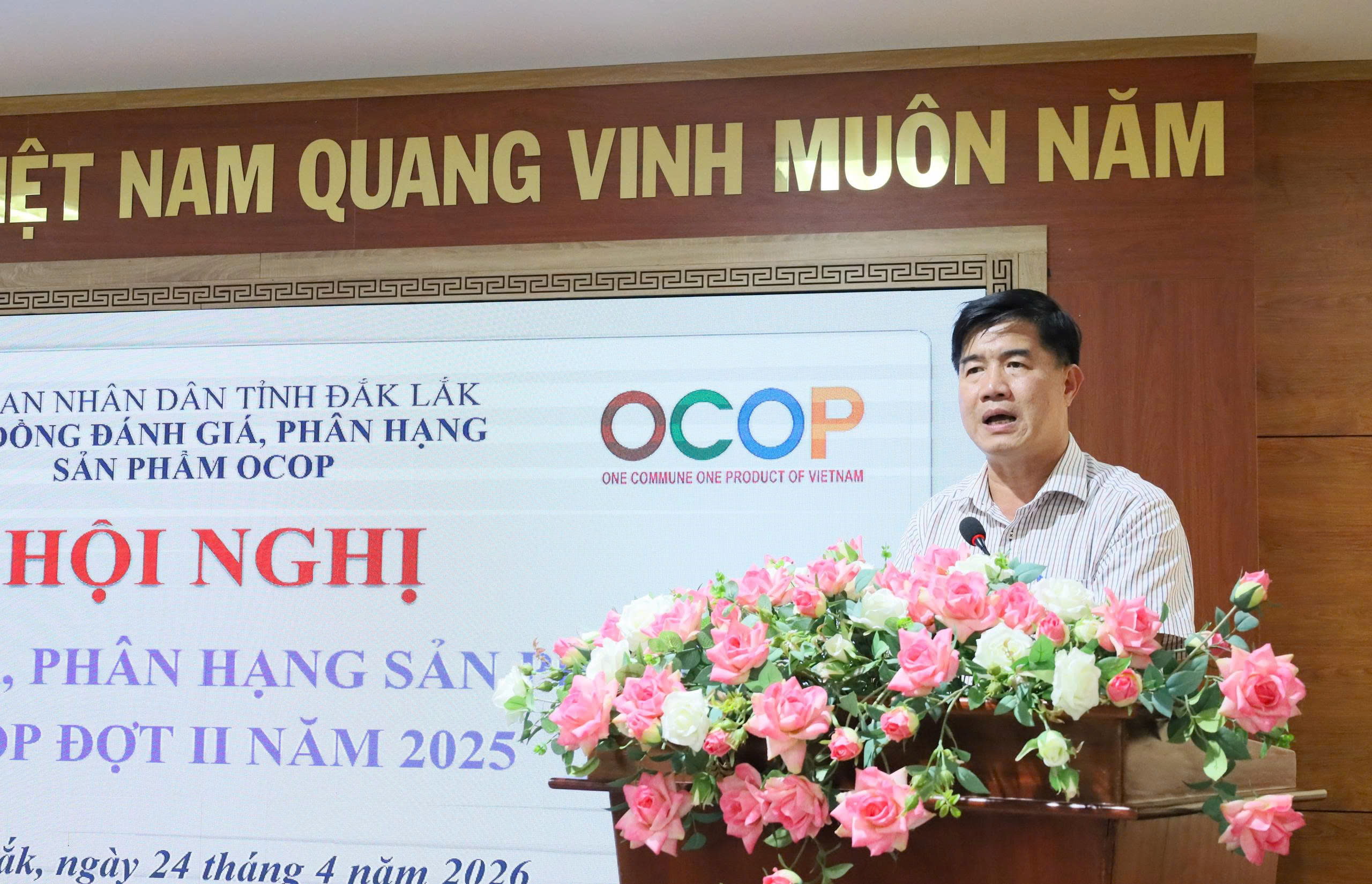 Công nhận 12 sản phẩm đạt tiêu chuẩn sản phẩm OCOP 3 – 4 sao đợt 2