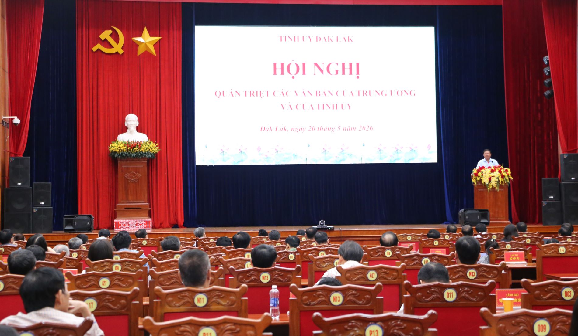 Hội nghị quán triệt các văn bản của Trung ương và Tỉnh ủy Đắk Lắk
