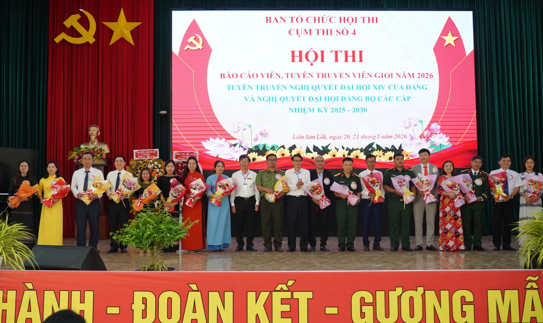 Cụm thi số 4 khai mạc Hội thi Báo cáo viên, tuyên truyền viên giỏi năm 2026
