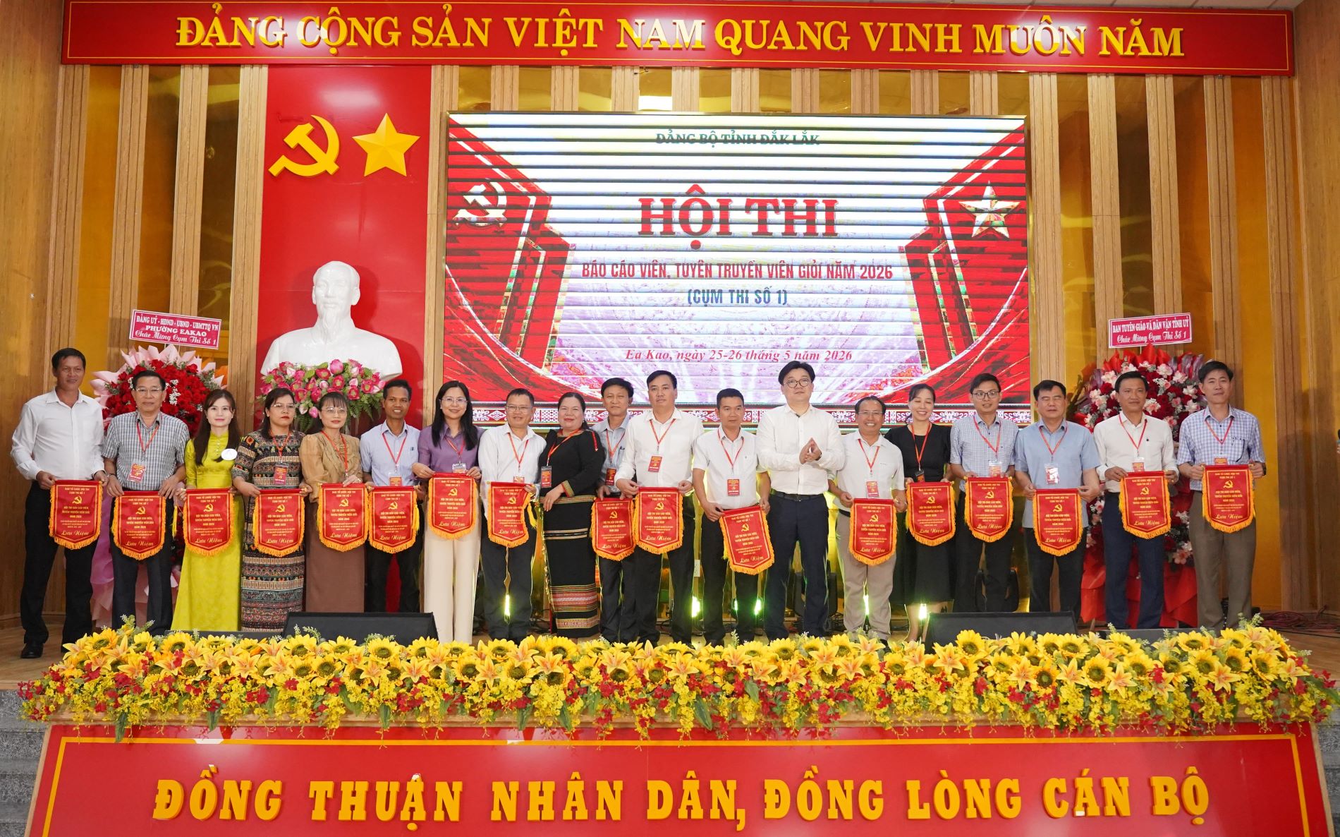Cụm thi số 1 khai mạc Hội thi Báo cáo viên, tuyên truyền viên giỏi năm 2026
