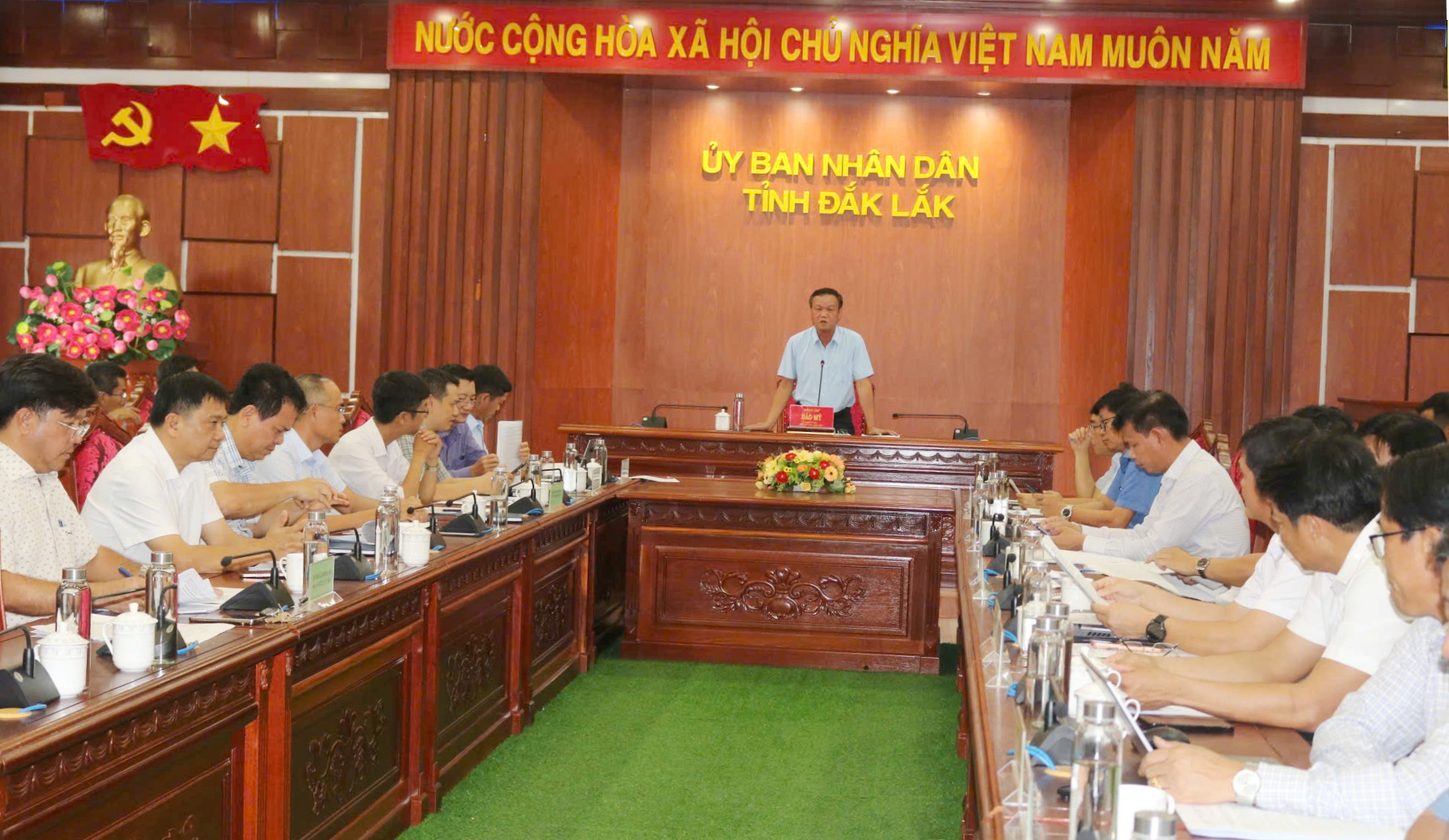 Phó Chủ tịch UBND tỉnh Đào Mỹ yêu cầu đẩy nhanh tiến độ giải ngân vốn đầu tư công