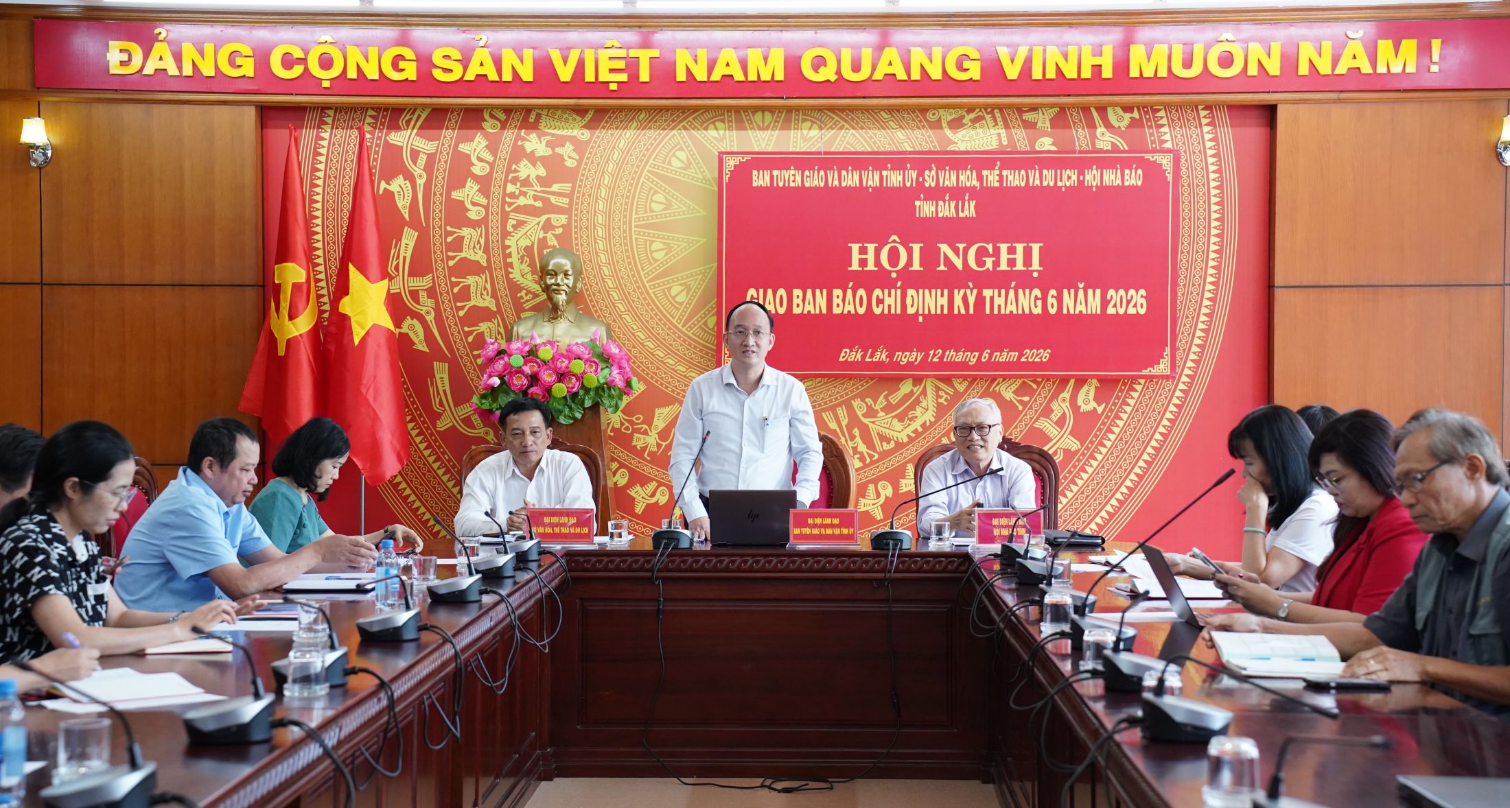 Giao ban báo chí định kỳ tháng 6 năm 2026