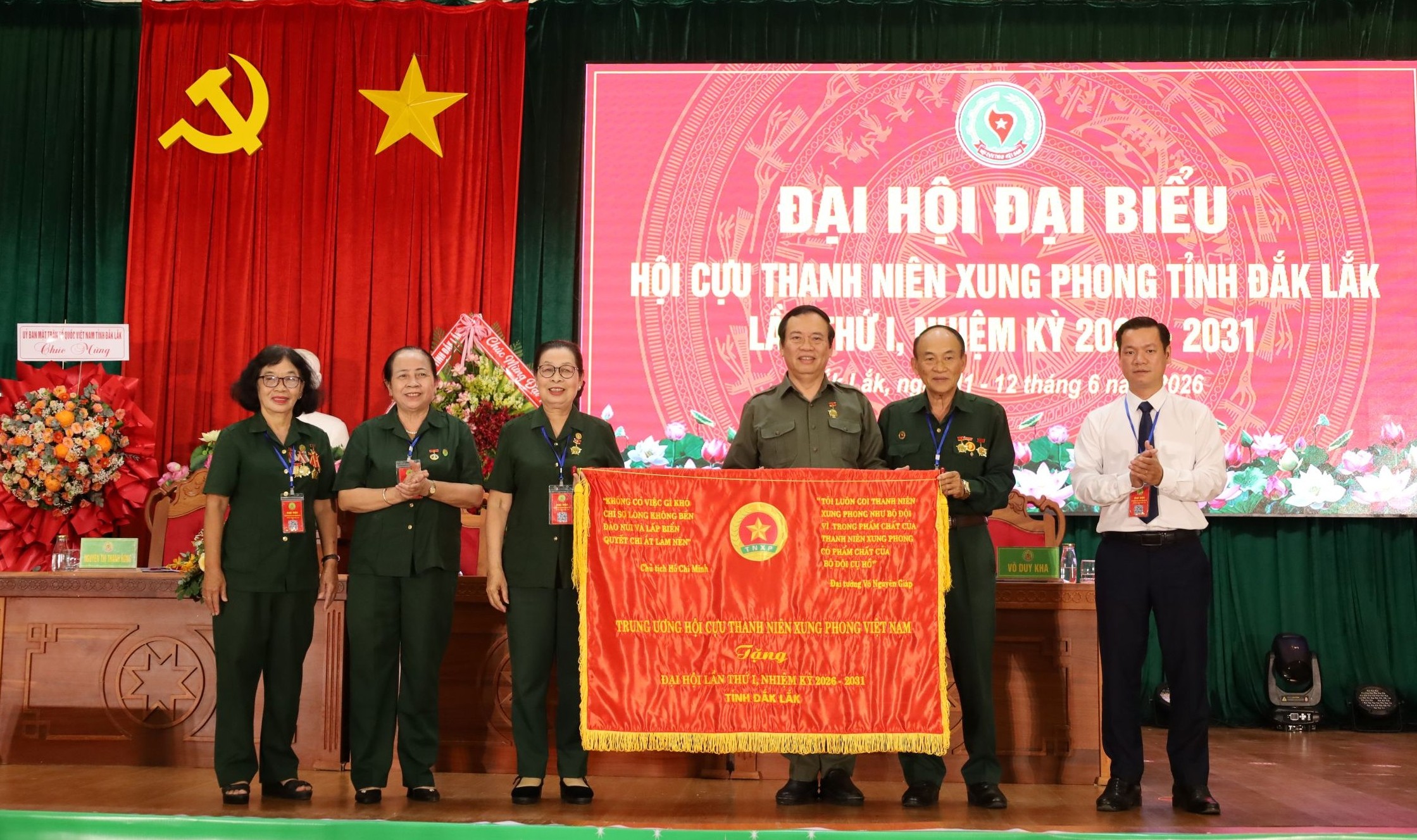 Đại hội Hội Cựu thanh niên xung phong tỉnh Đắk Lắk lần thứ I, nhiệm kỳ 2026-2031