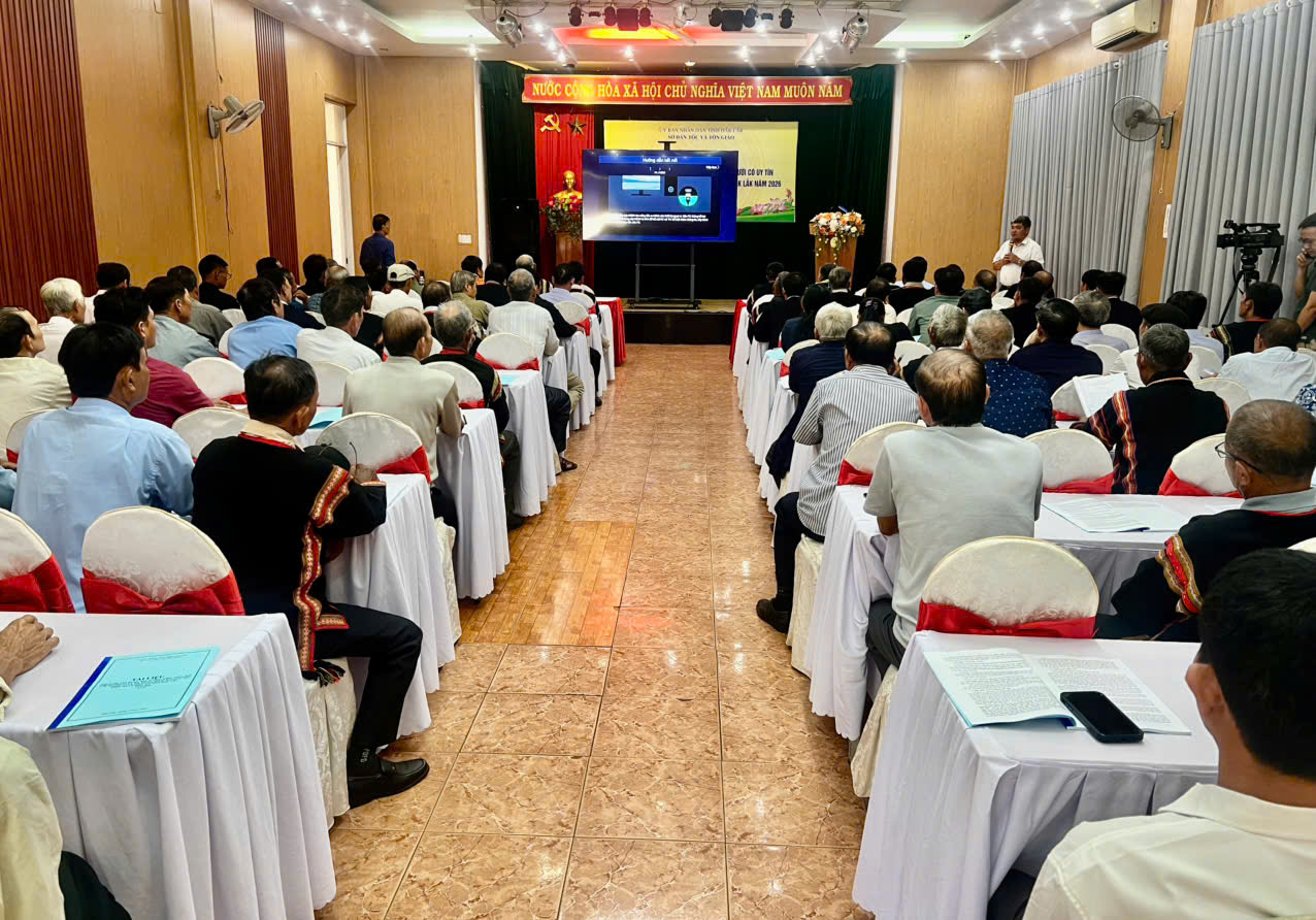 Nâng cao hiệu quả công tác dân tộc và năng lực số cho người có uy tín năm 2026