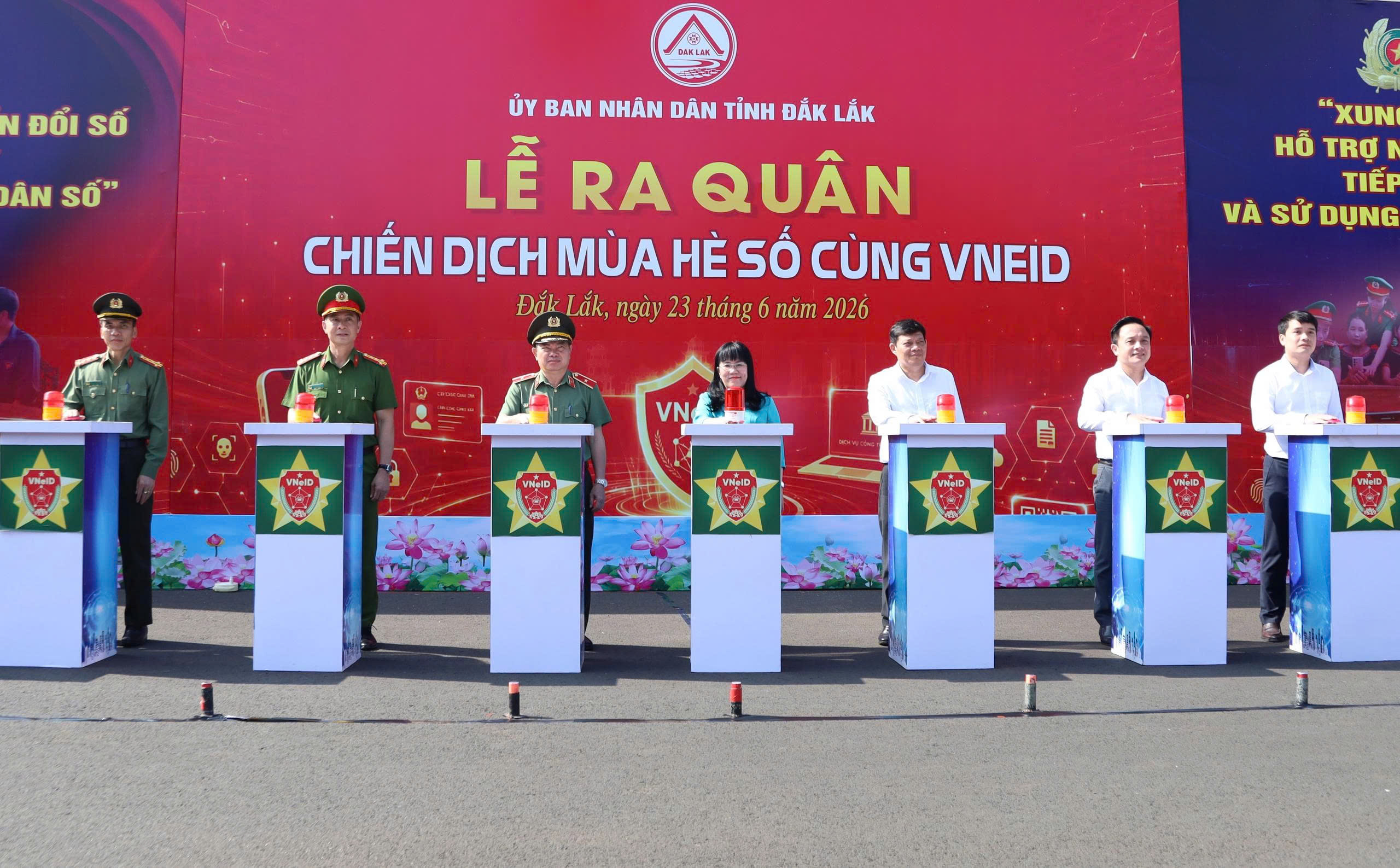 Đắk Lắk ra quân triển khai "Chiến dịch mùa hè số cùng VneID"