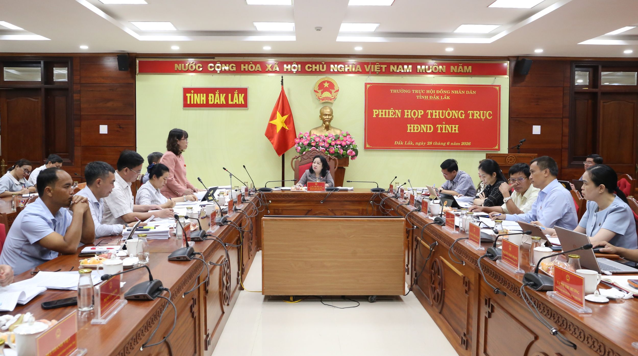 Phiên họp Thường trực HĐND tỉnh Đắk Lắk rà soát công tác chuẩn bị kỳ họp thứ Hai, HĐND tỉnh khóa XI