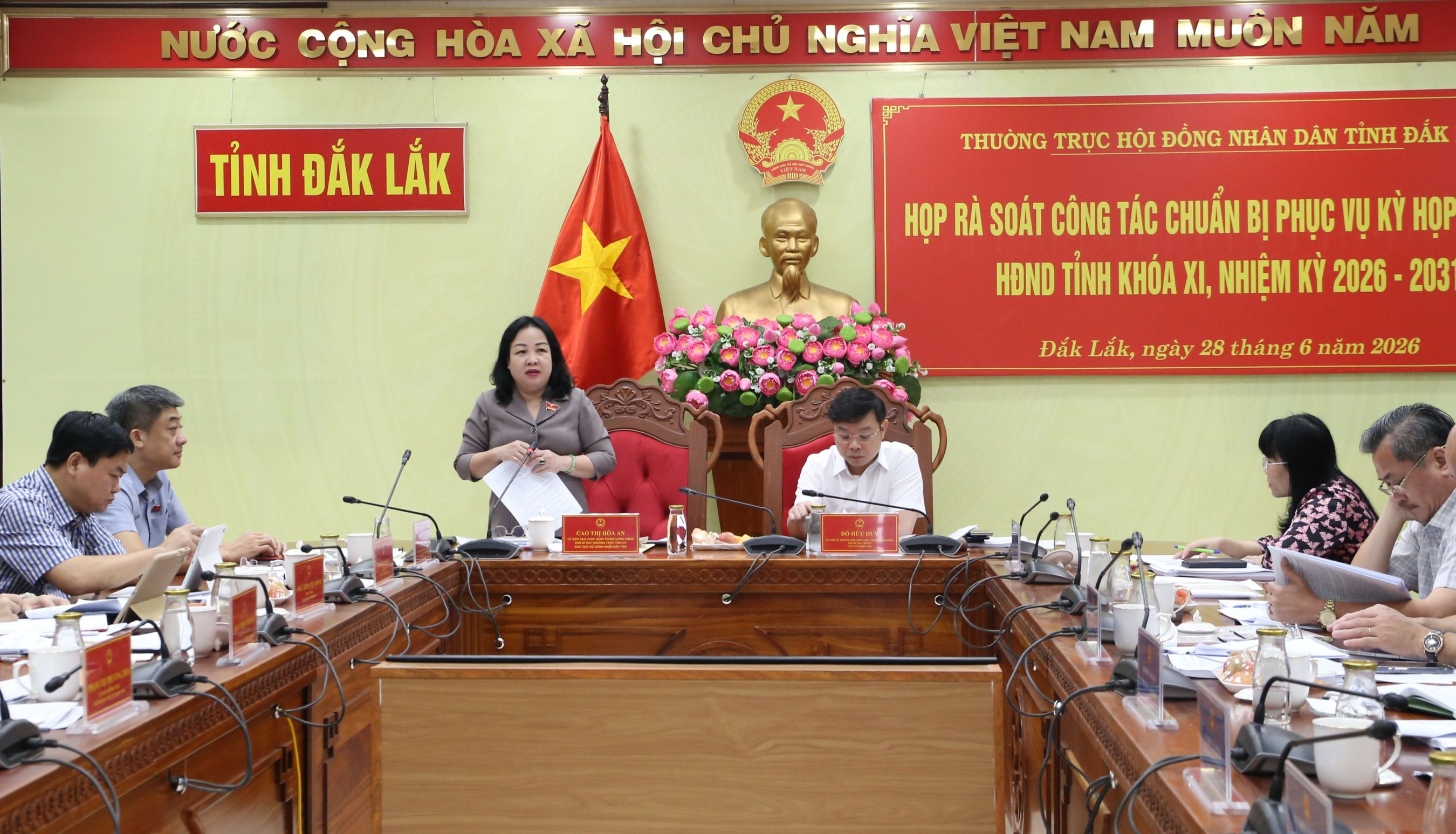 Tập trung rà soát, chuẩn bị chu đáo cho Kỳ họp thứ Hai, HĐND tỉnh khóa XI, nhiệm kỳ 2026-2031