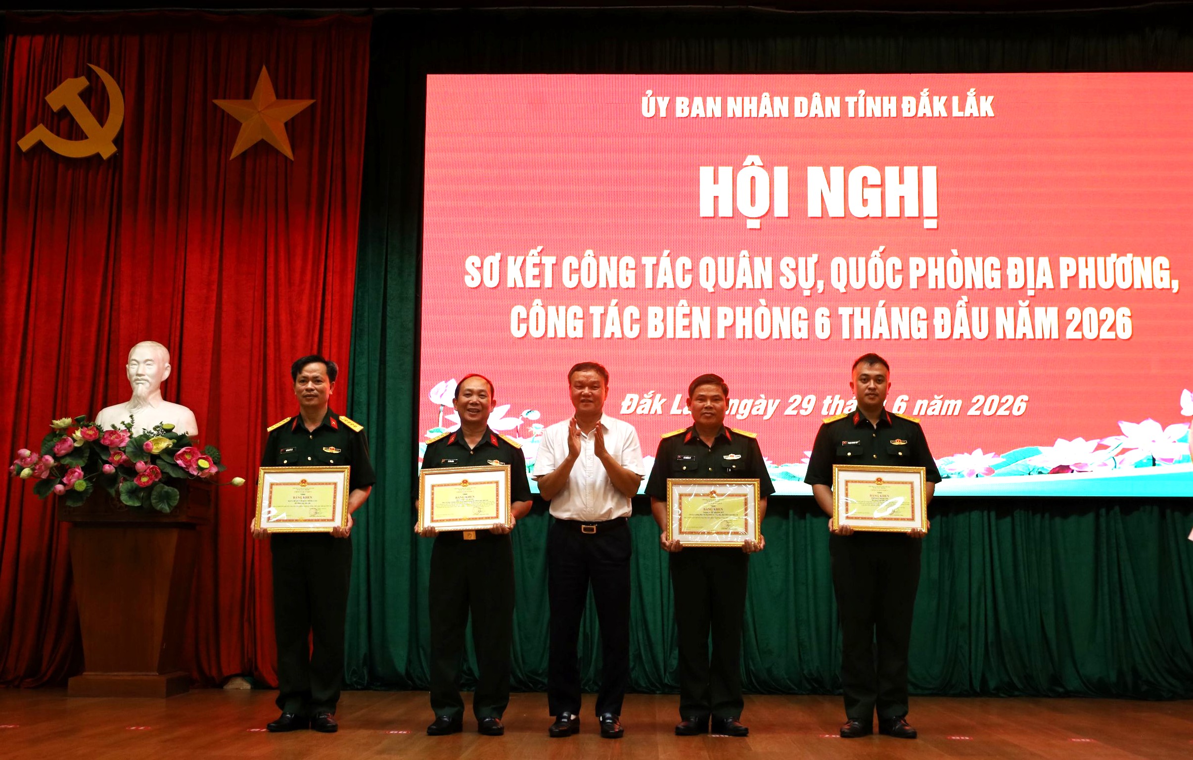 UBND tỉnh triển khai nhiệm vụ quân sự, quốc phòng và công tác biên phòng 6 tháng cuối năm 2026