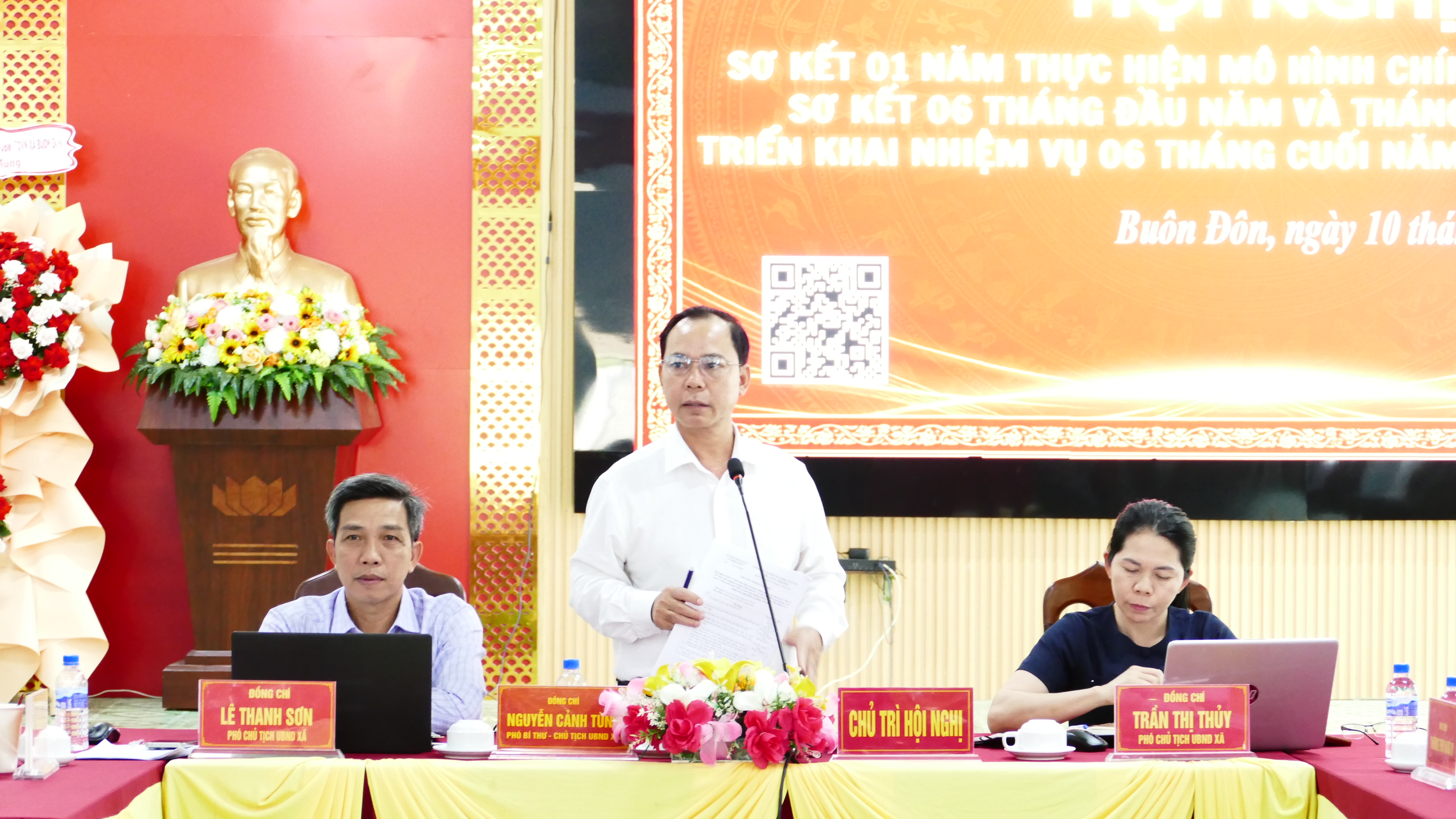 Xã Buôn Đôn triển khai nhiệm vụ 6 tháng cuối năm 2026