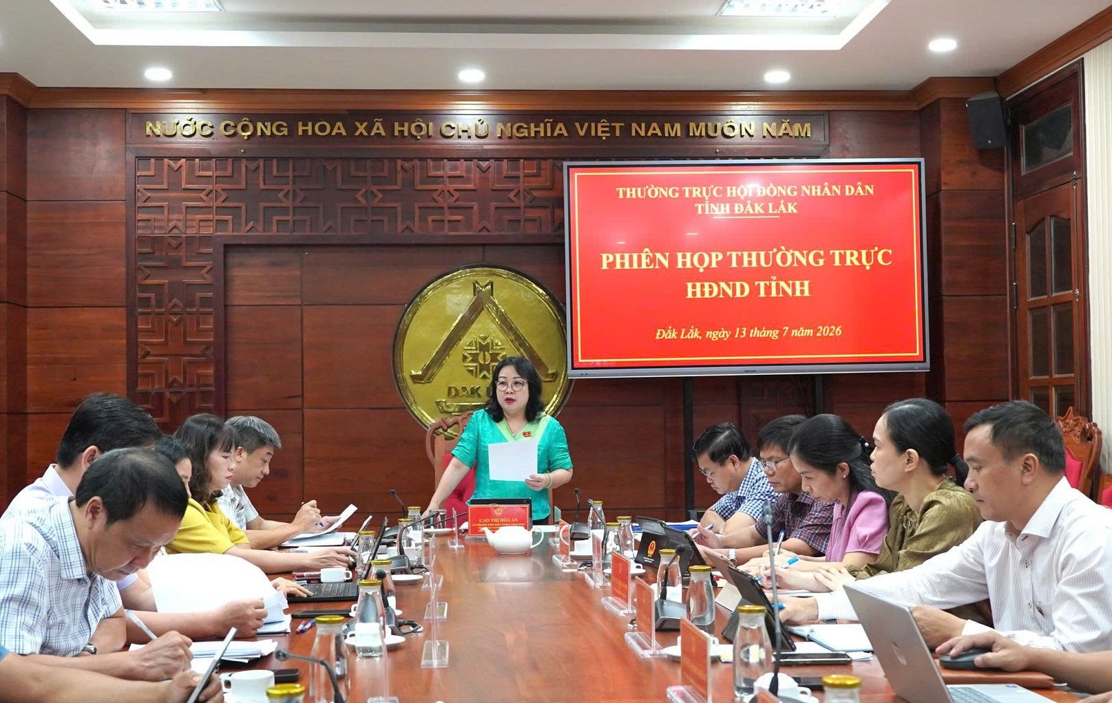 Thường trực HĐND tỉnh Đắk Lắk họp Phiên thường kỳ tháng 7/2026