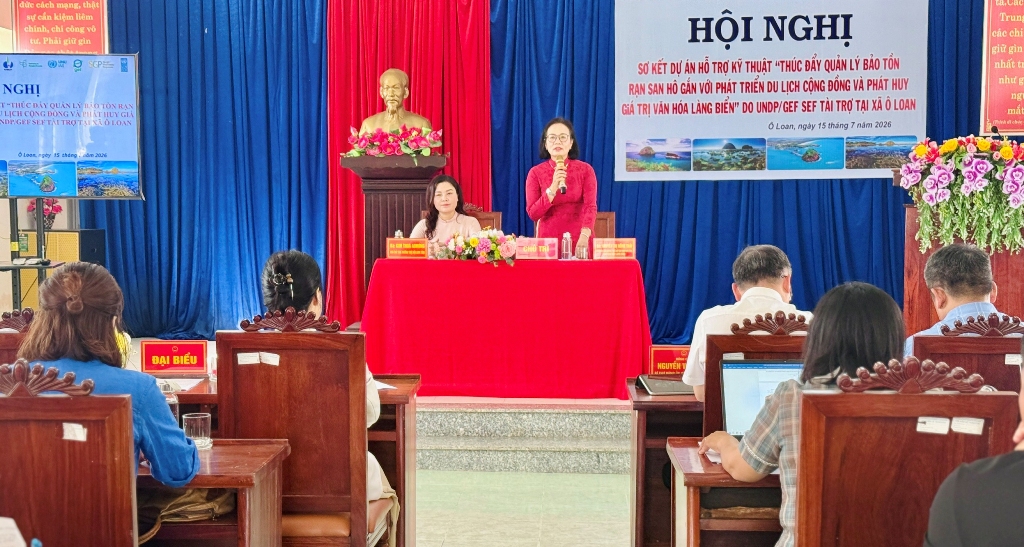 Tiếp tục triển khai hiệu quả dự án bảo tồn rạn san hô Hòn Yến