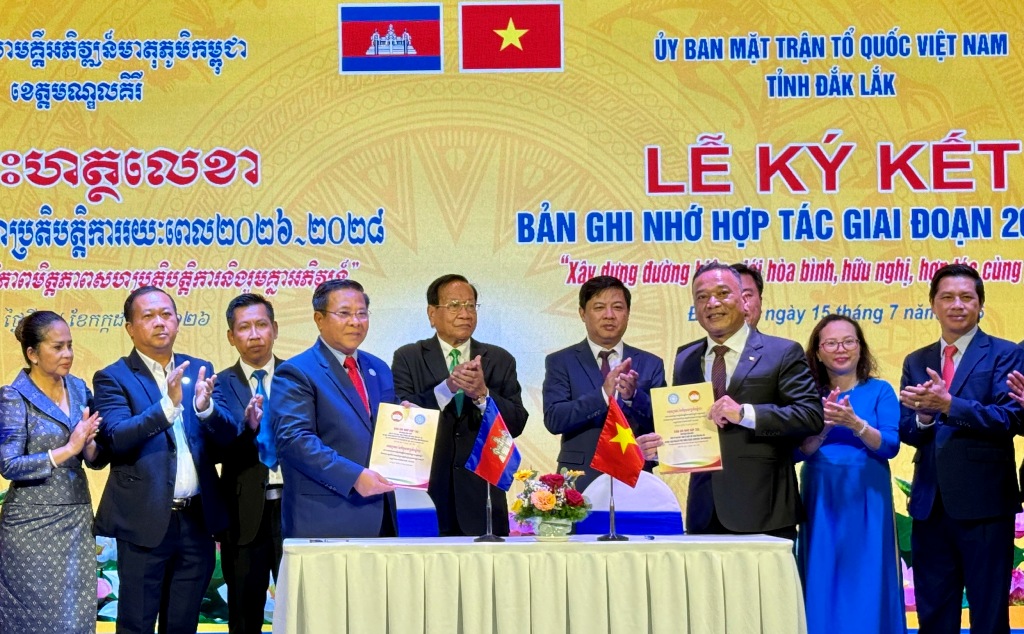 Đắk Lắk và Mondulkiri thúc đẩy hợp tác vì tuyến biên giới hòa bình, ổn định