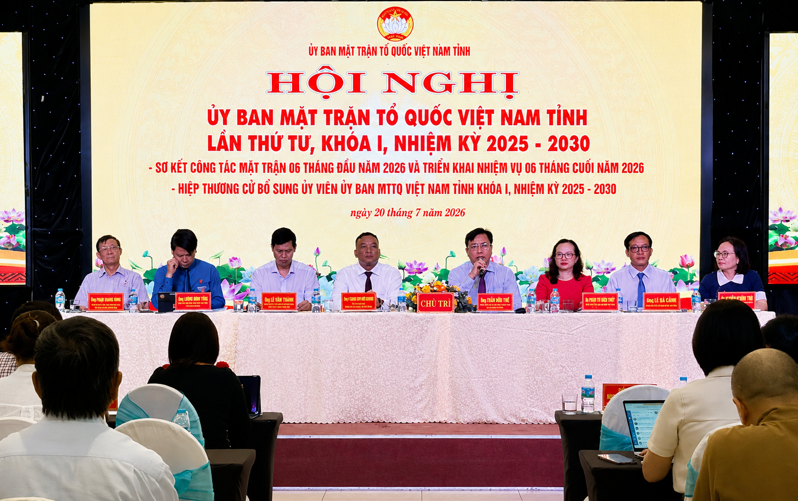 Ủy ban MTTQ Việt Nam tỉnh triển khai nhiệm vụ trọng tâm 6 tháng cuối năm 2026