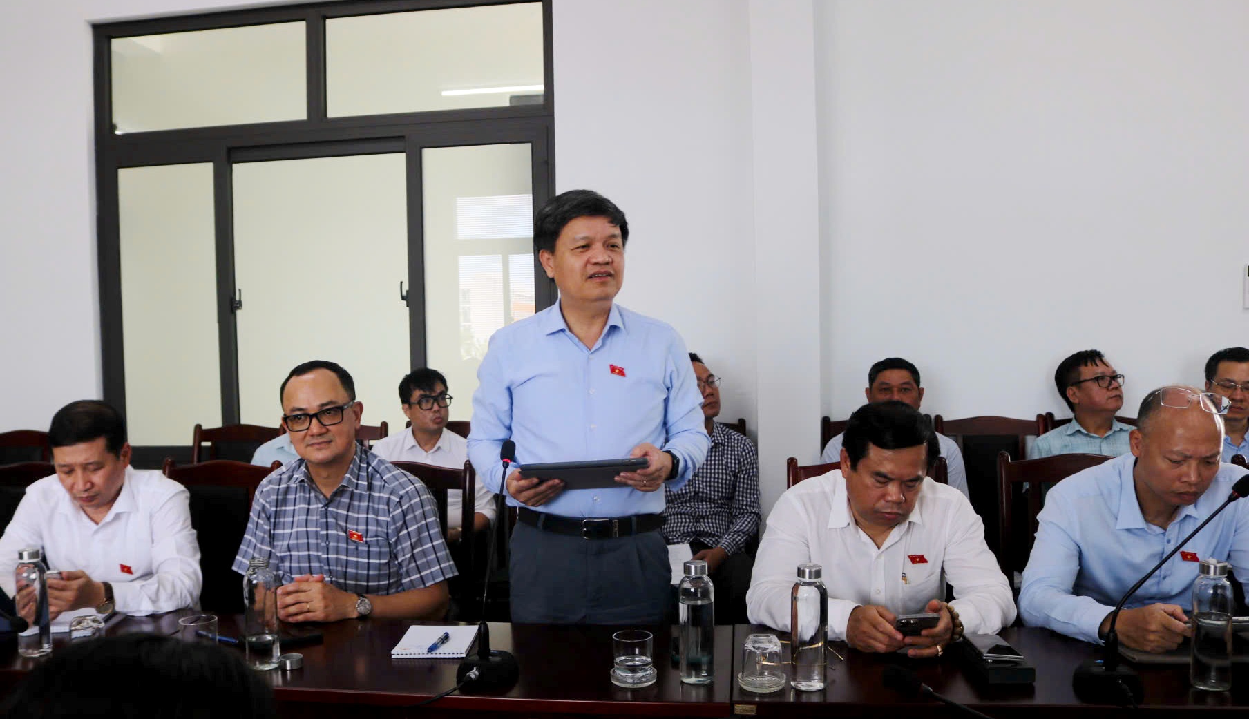 Đoàn công tác của Ủy ban Khoa học, Công nghệ và Môi trường Quốc hội khảo sát Dự án đầu tư xây dựng Bến cảng Bãi Gốc