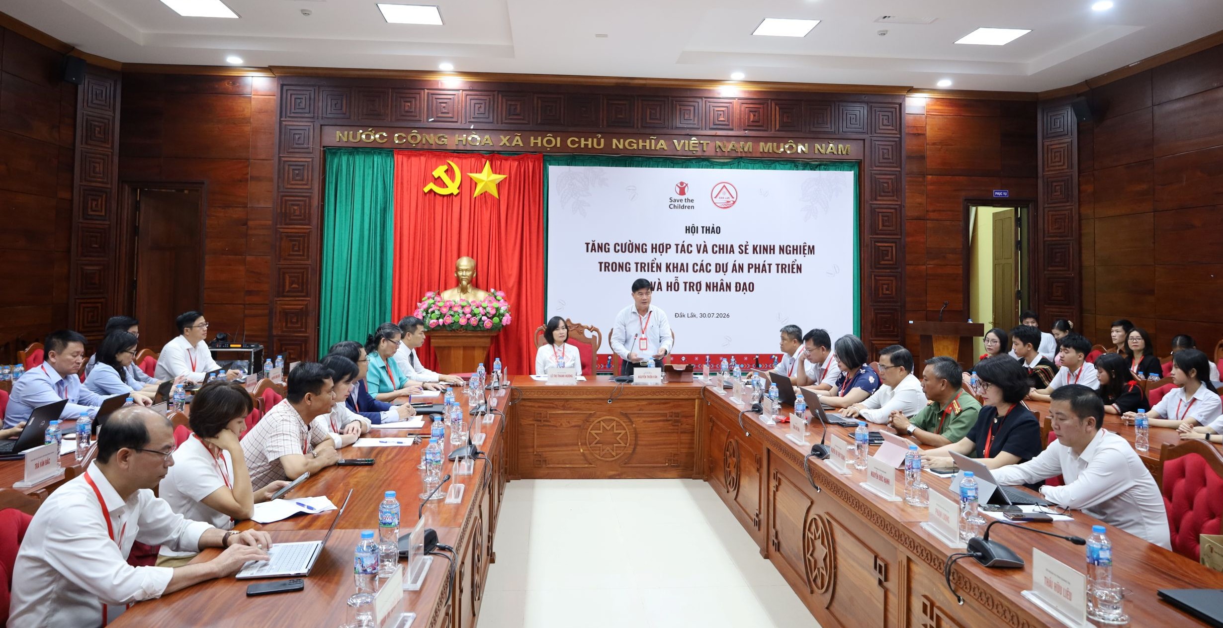 Hội thảo tăng cường hợp tác và chia sẻ kinh nghiệm triển khai các dự án phát triển và hỗ trợ nhân đạo