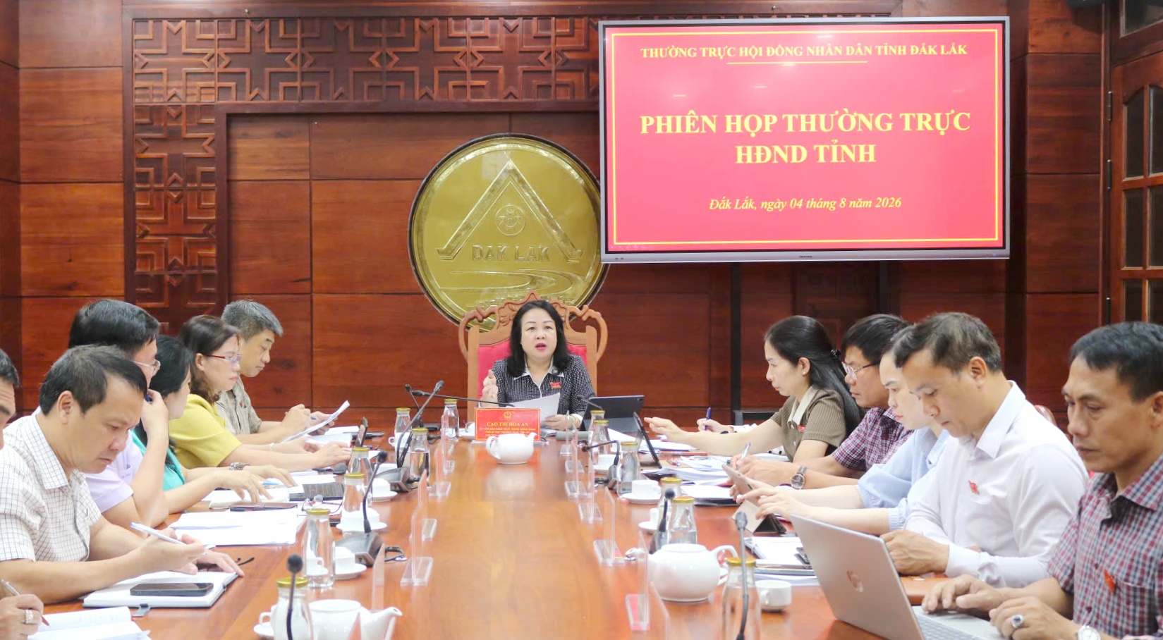 Thường trực HĐND tỉnh Đắk Lắk tổ chức phiên họp thường kỳ lần thứ nhất trong tháng 8/2026