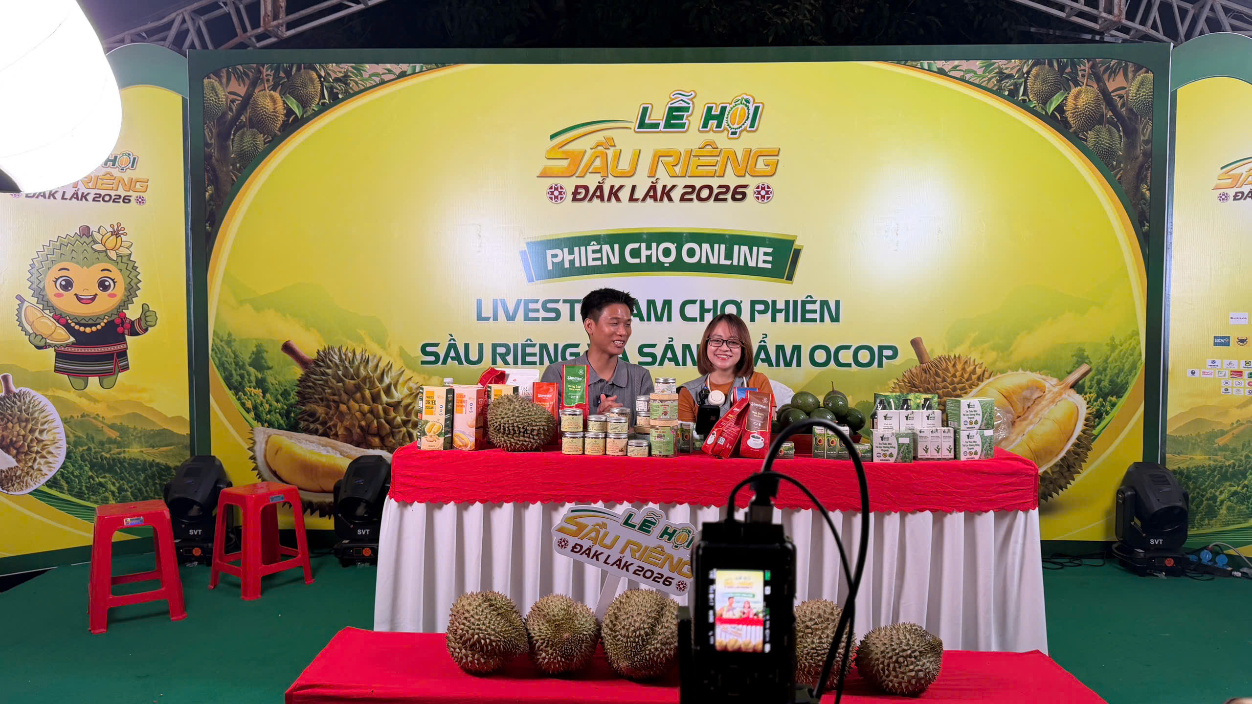 Hơn 11 tỷ đồng doanh thu từ chuỗi livestream tại Lễ hội Sầu riêng Đắk Lắk năm 2026