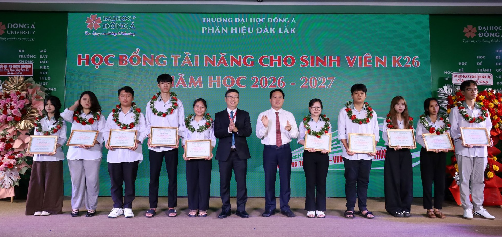 Phân hiệu Trường Đại học Đông Á tại Đắk Lắk đón hơn 750 tân sinh viên năm học 2026 - 2027