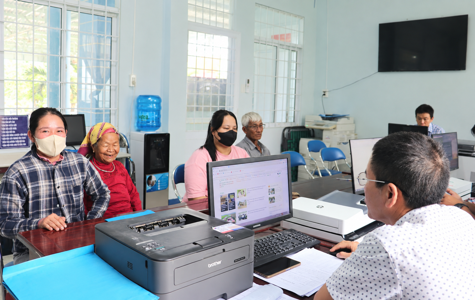 Phú Mỡ nâng chất lượng phục vụ người dân từ cải cách hành chính