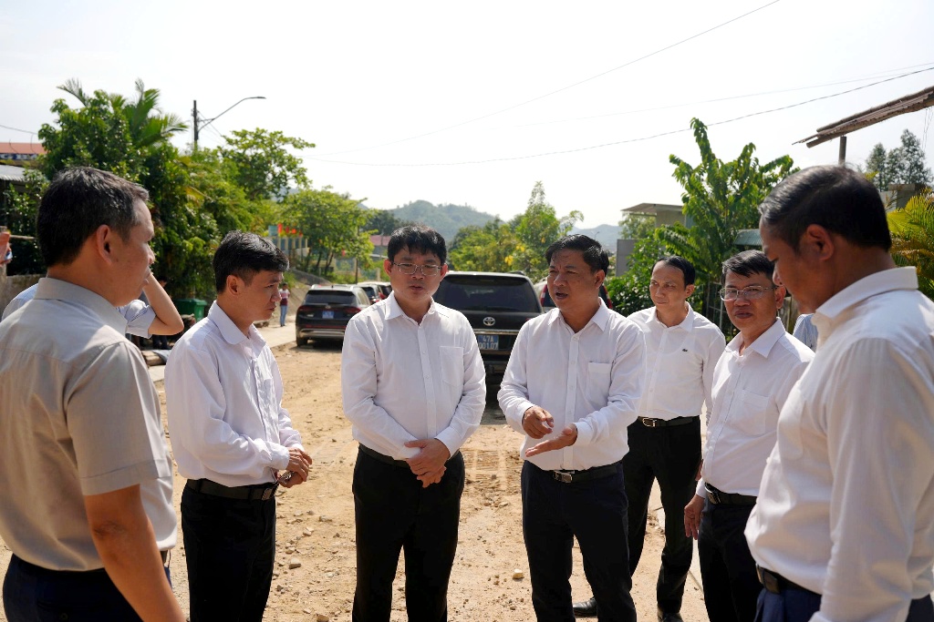 Lãnh đạo tỉnh kiểm tra công tác phòng, chống thiên tai trên địa bàn tỉnh