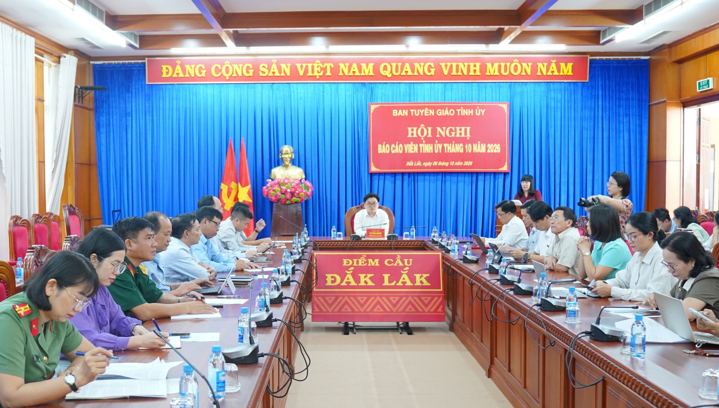 Hội nghị Báo cáo viên Tỉnh ủy Đắk Lắk tháng 10/2026