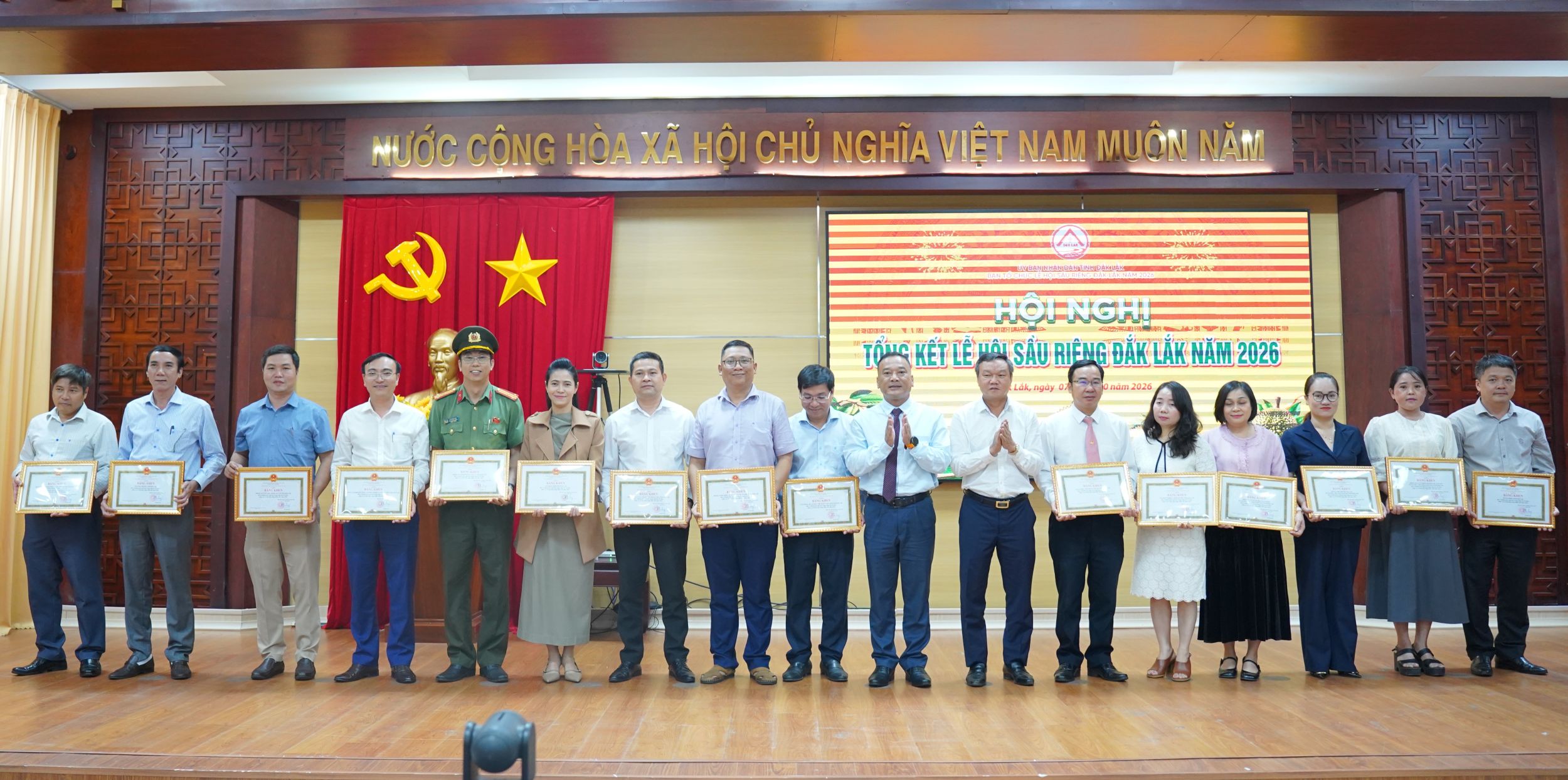 Hội nghị tổng kết Lễ hội Sầu riêng Đắk Lắk năm 2026