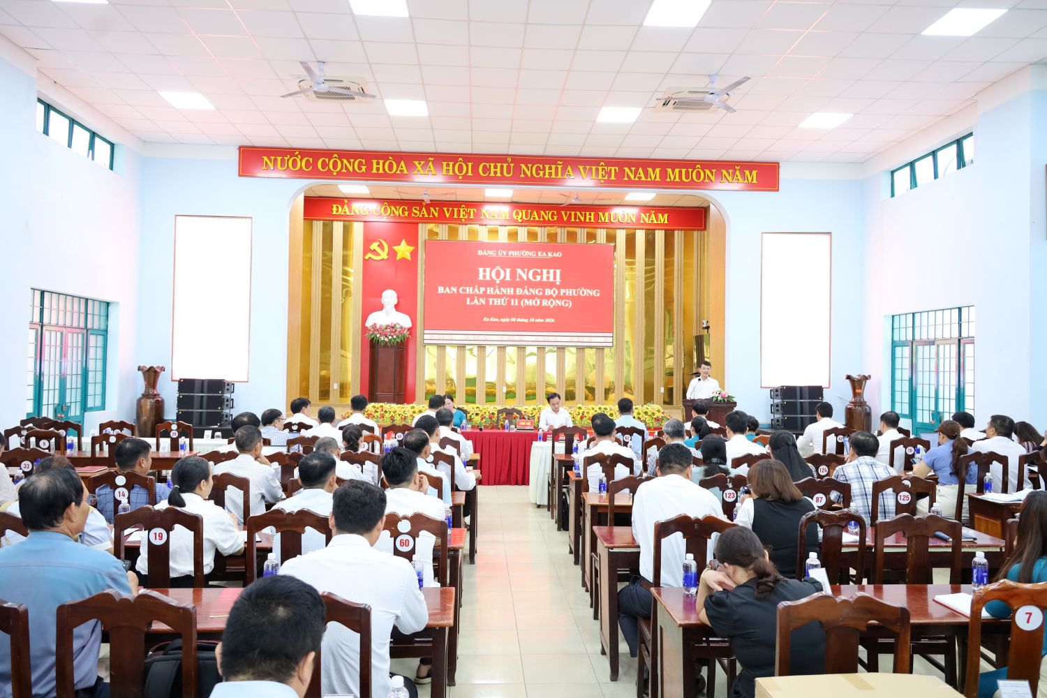 Đảng ủy phường Ea Kao: Đánh giá cán bộ bằng sản phẩm và sự hài lòng của người dân