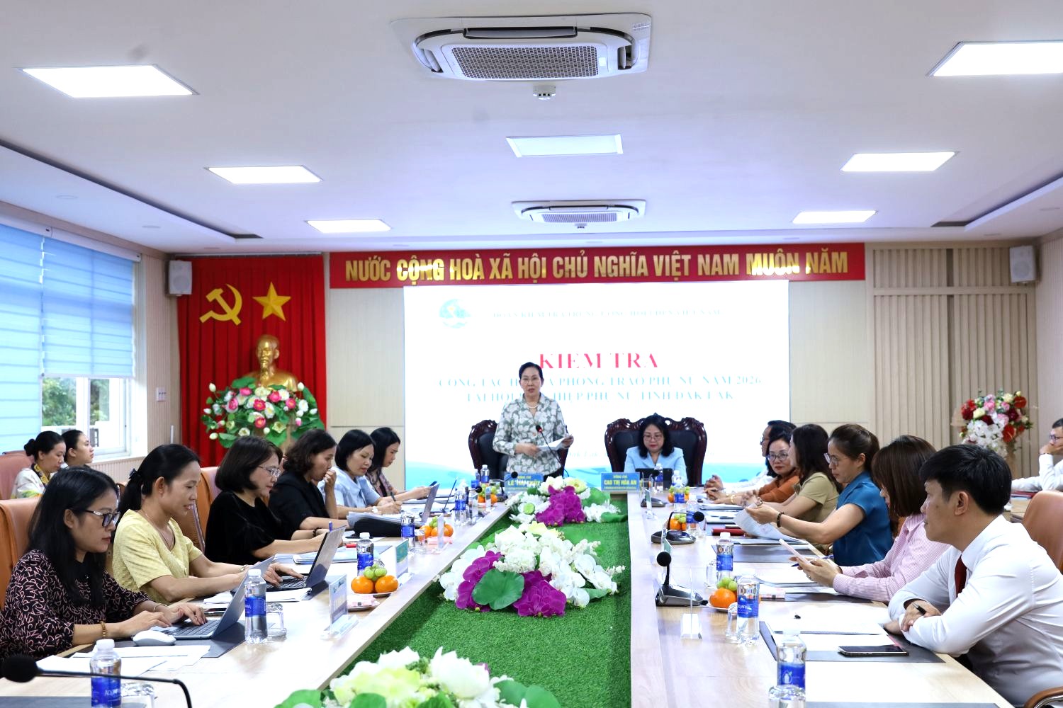 Trung ương Hội Liên hiệp Phụ nữ Việt Nam kiểm tra công tác Hội và hoạt động ủy thác năm 2026 tại tỉnh Đắk Lắk