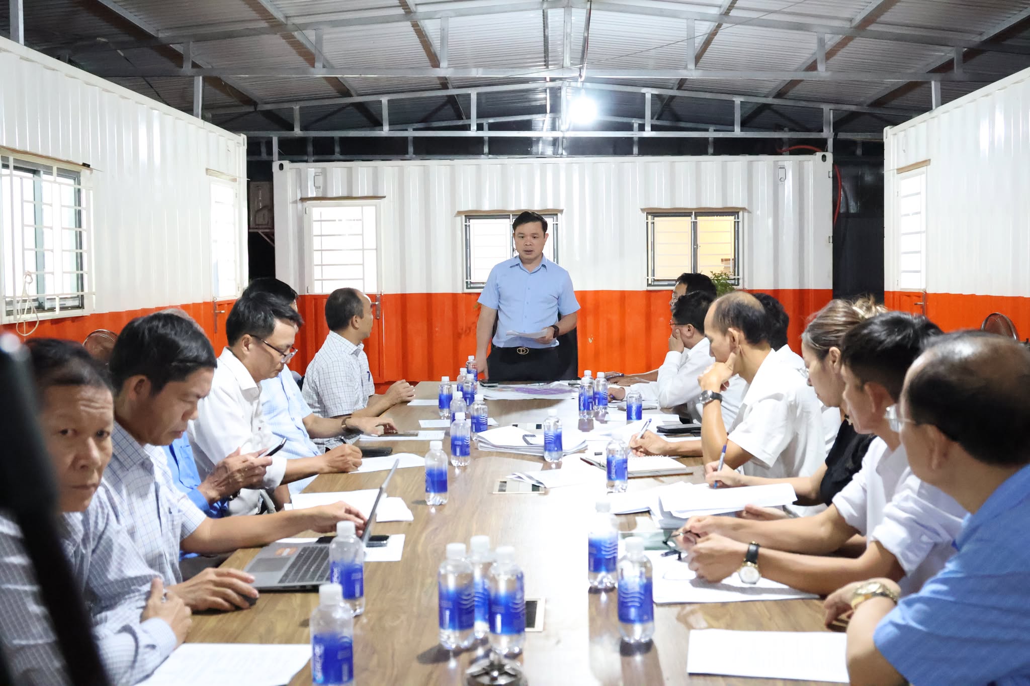 Chủ tịch UBND tỉnh Đỗ Hữu Huy kiểm tra tình hình xây dựng Khu công nghiệp Phú Xuân