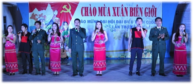 BĐBP Đắk Lắk phối hợp tổ chức lưu diễn văn nghệ phục vụ nhân dân biên giới